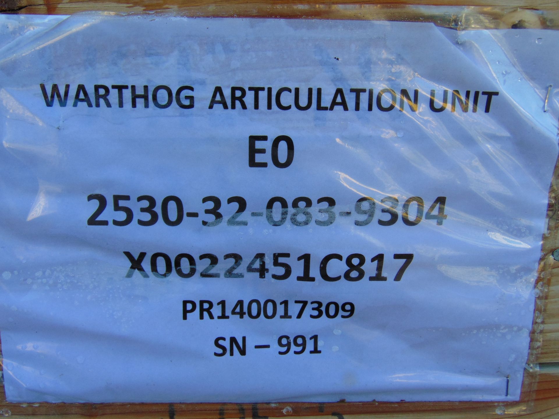 Warthog Articulation Unit - Image 12 of 12