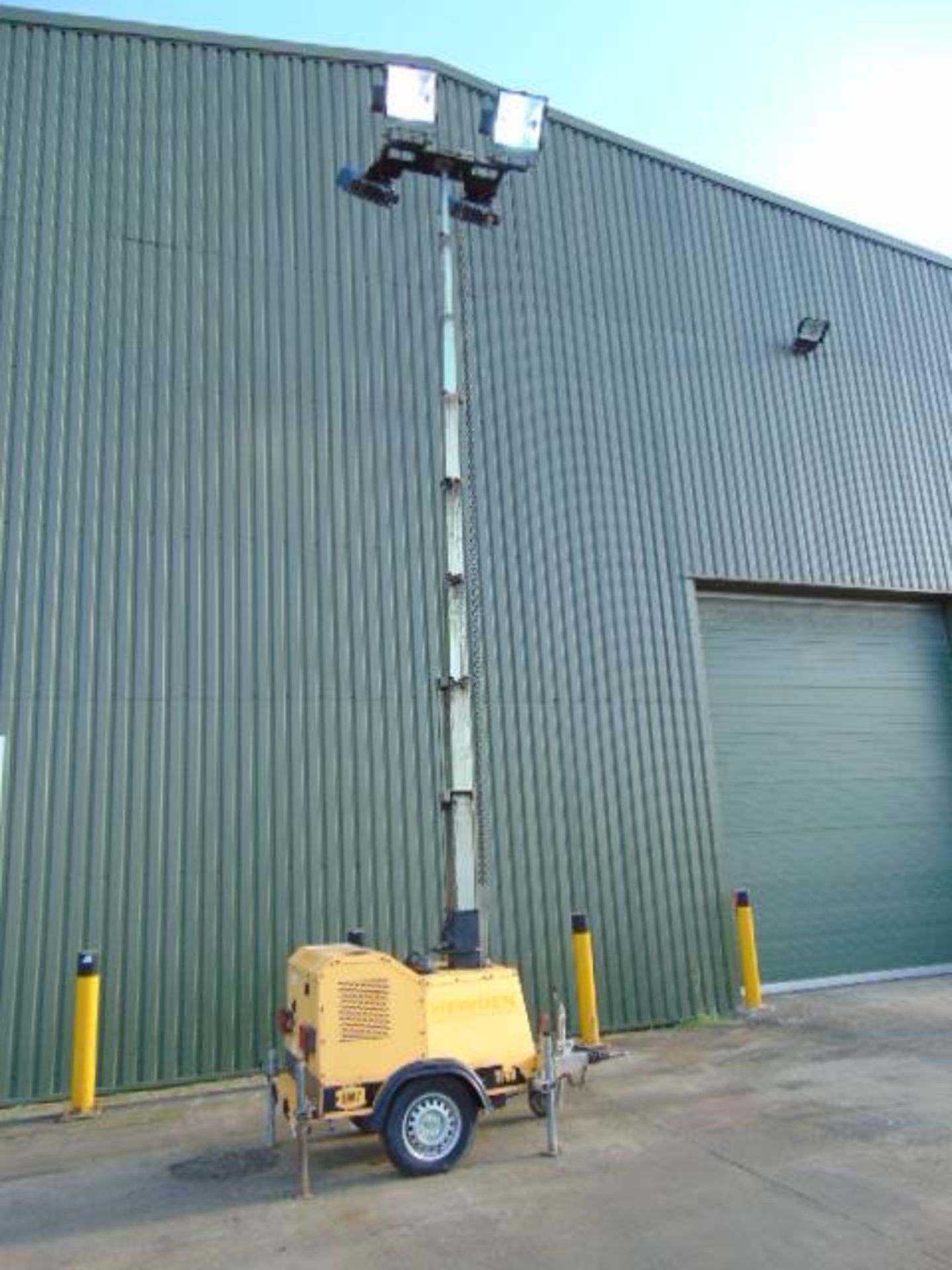 SMC TL90 Perkins Diesel Powered Trailer Mounted Lighting Tower - Image 2 of 15