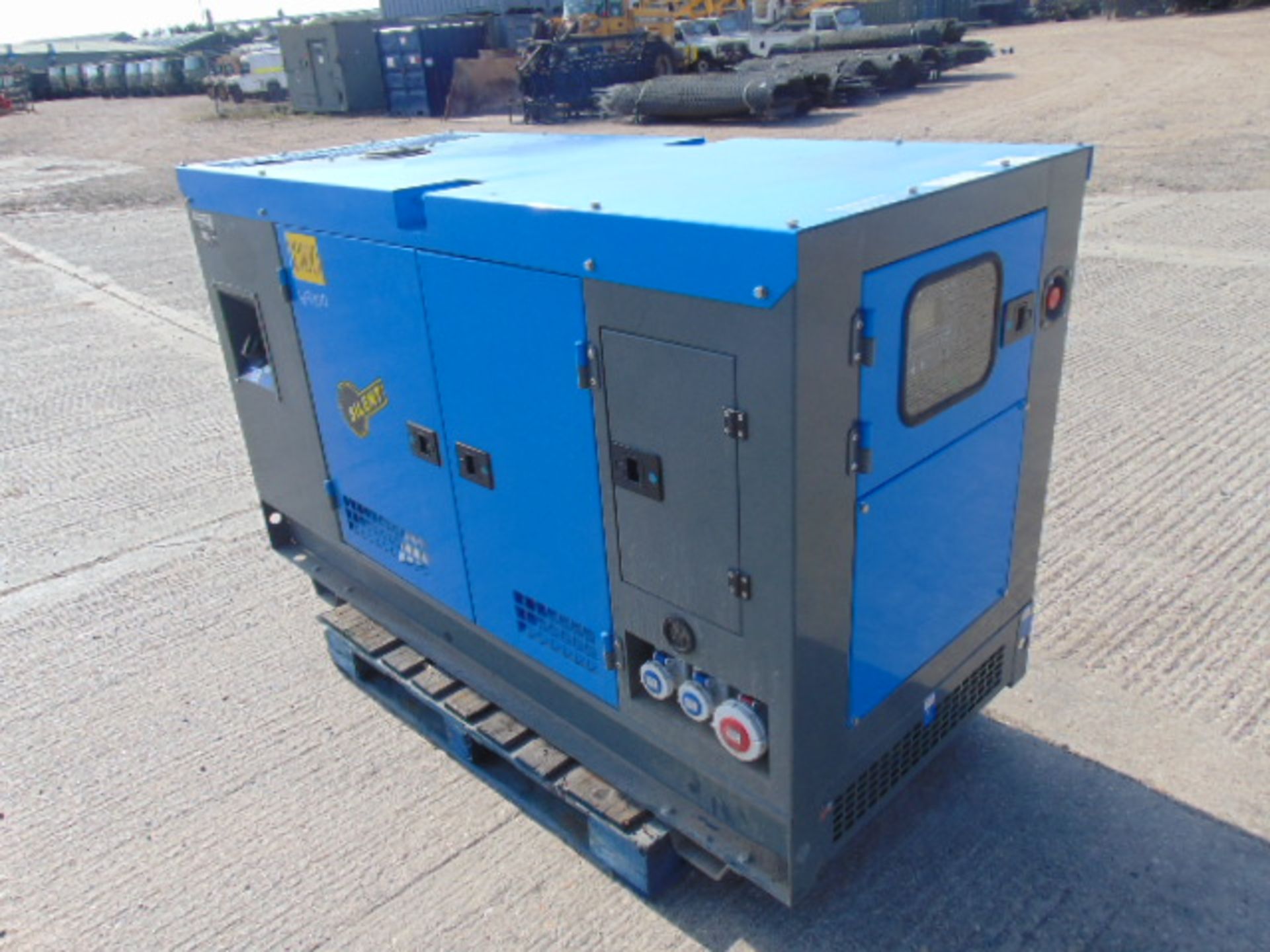 UNISSUED WITH TEST HOURS ONLY 50 KVA 3 Phase Silent Diesel Generator Set - Image 6 of 20