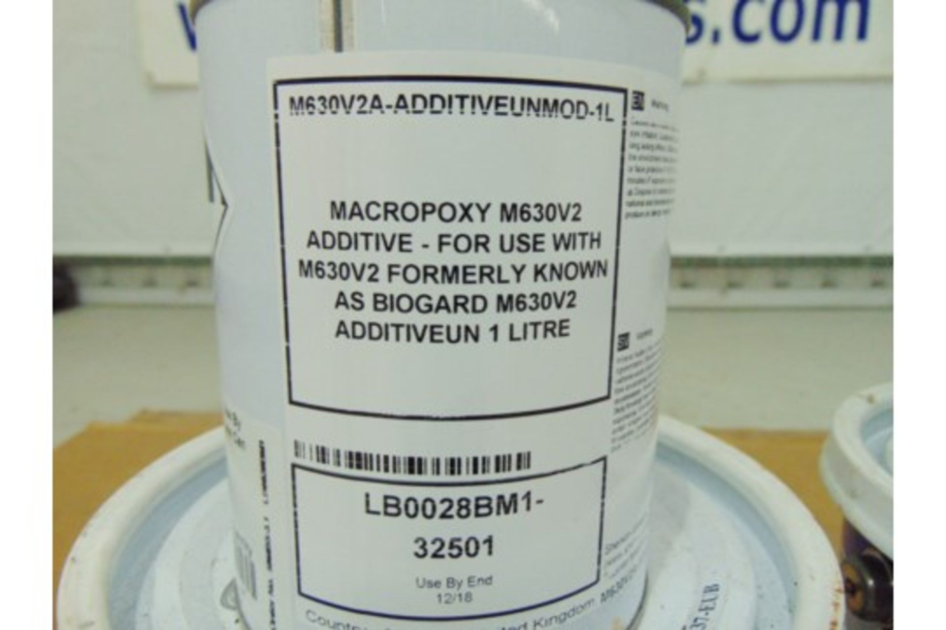 2 x Unissued Sherwin-Williams M630V2 2 Pack 4.34L BioGard Hygiene Coating Gloss - Image 3 of 3