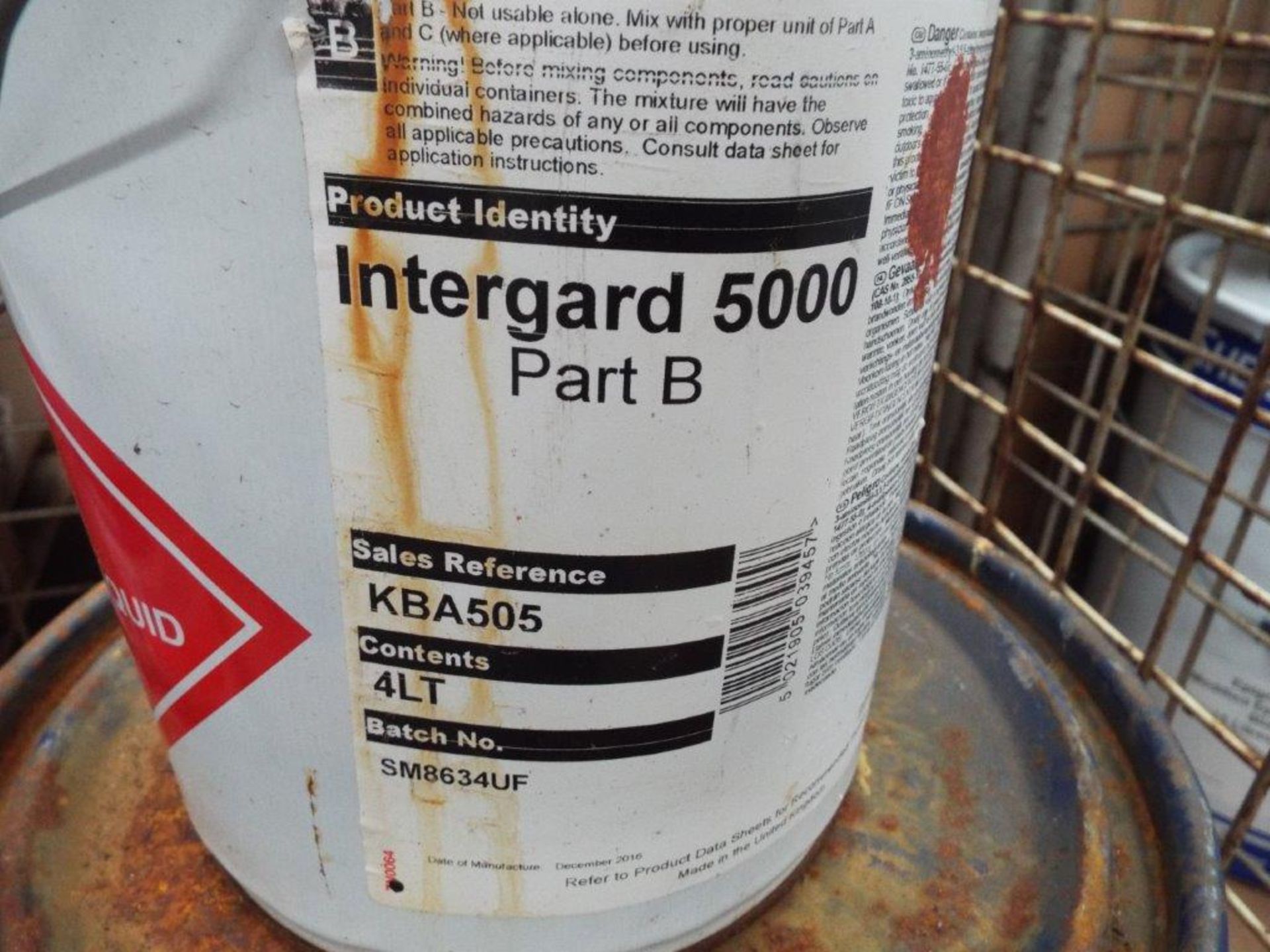 5 x Mixed Unissued Cans of Intershield/Intergard/Intersleek 2-Part Protective Coatings - Image 5 of 9
