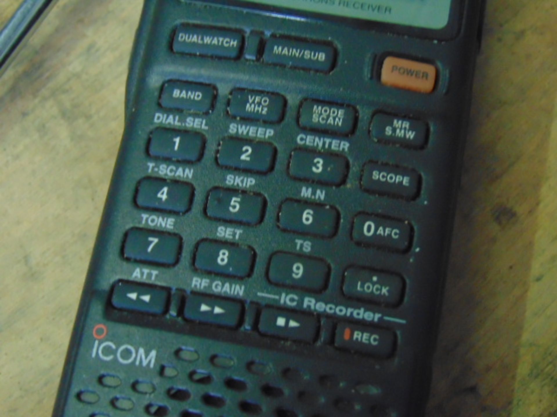 Icom IC-R20 Wideband Scanner Communications Receiver - Image 6 of 9