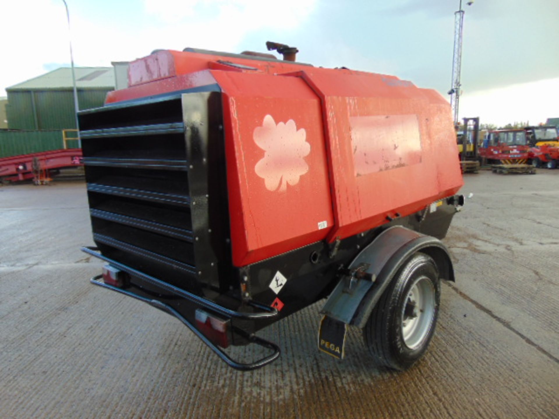 2012 Rotair MDVS 105 P Portable Super Silent Perkins Diesel Air Compressor - Bild 7 aus 22