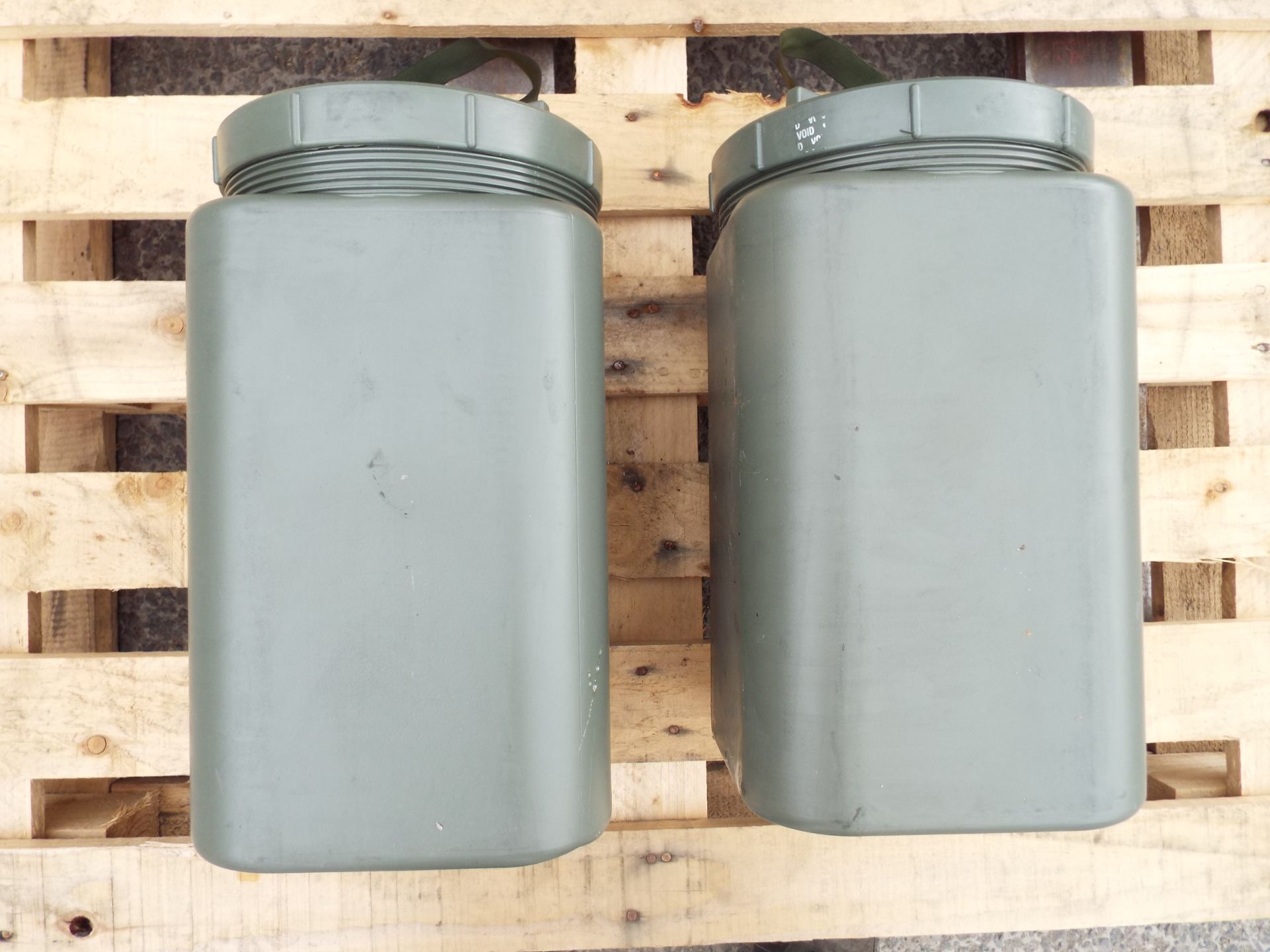 2 x Heavy Duty Waterproof Storage Containers