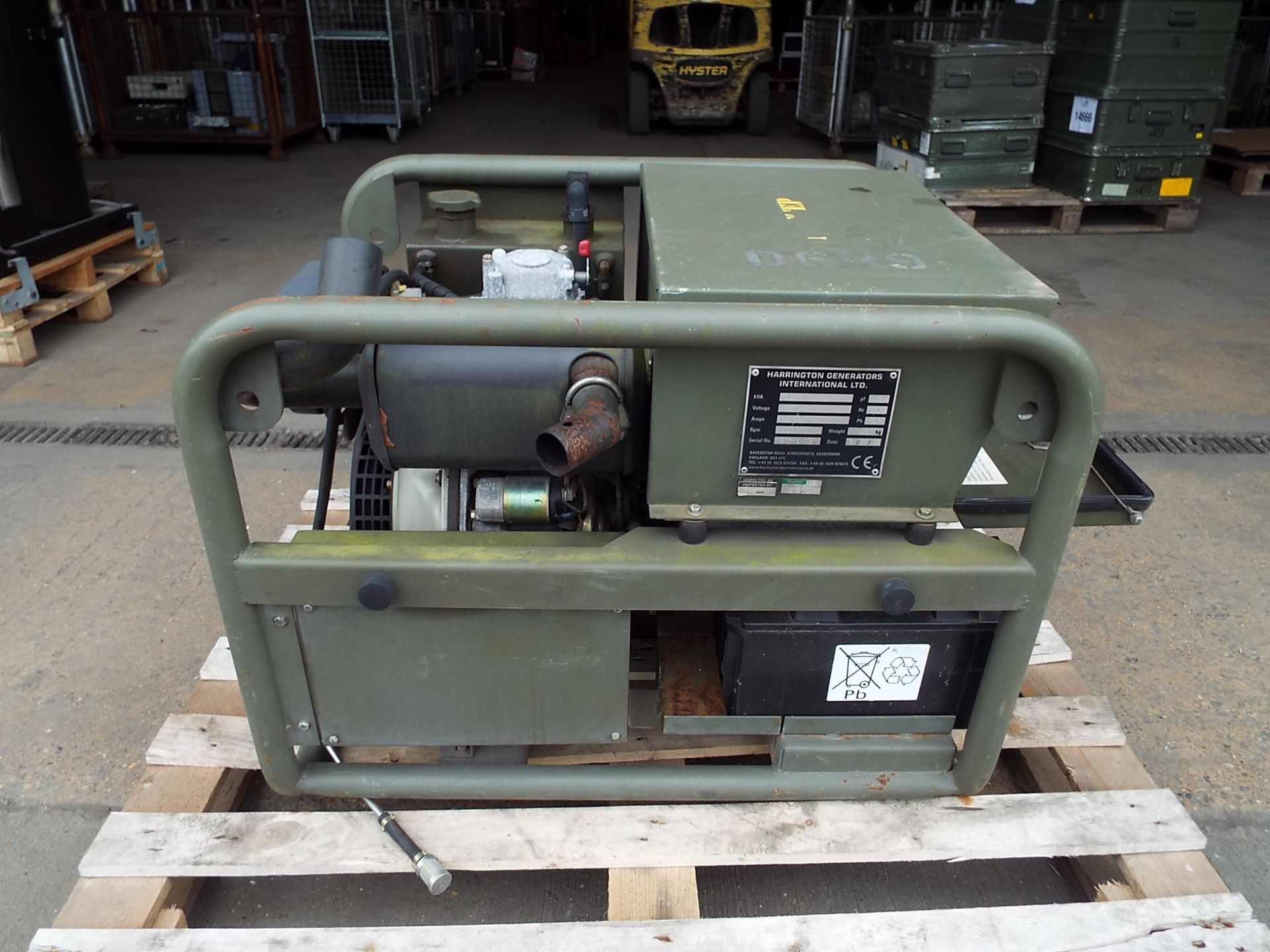 Harrington 4 kVA, 230V Diesel Generator - Bild 6 aus 10