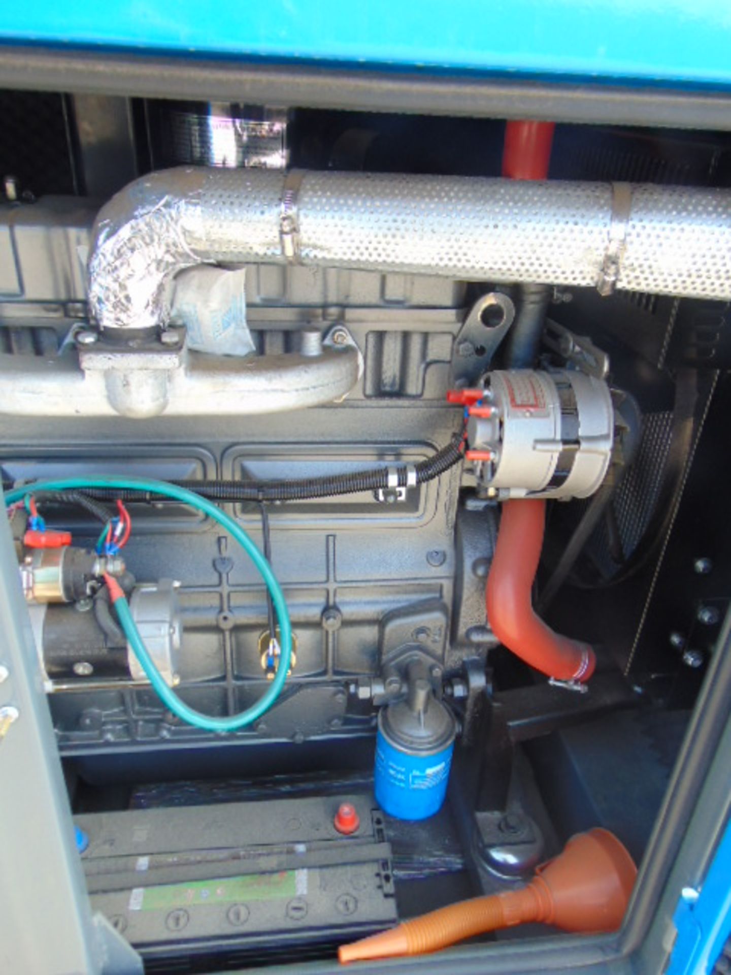 UNISSUED WITH TEST HOURS ONLY 50 KVA 3 Phase Silent Diesel Generator Set - Image 12 of 18