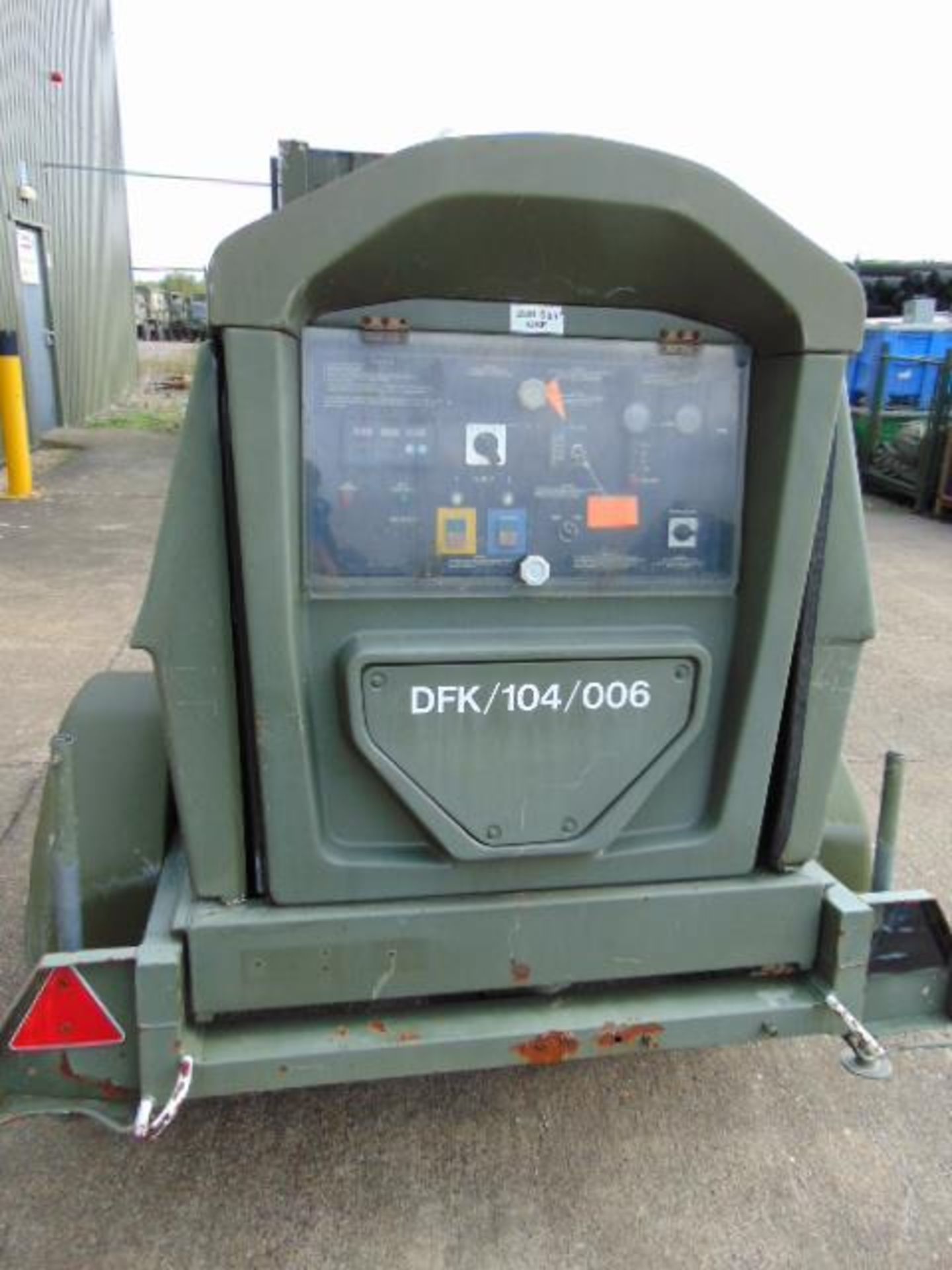 Ex Uk Royal Air Force Trailer Mounted 25 KVA Generator - Image 3 of 20