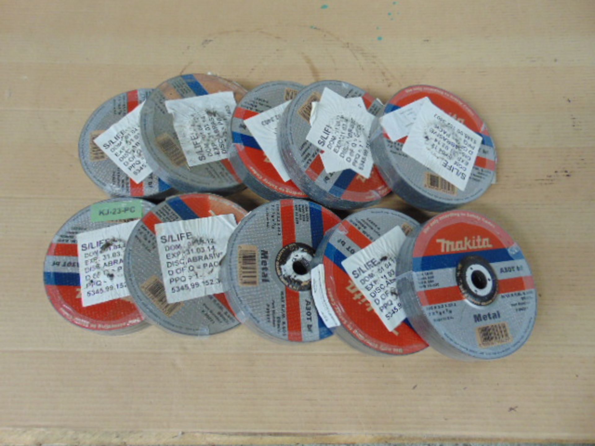 100 x Makita Metal Grinding Discs - Bild 2 aus 4