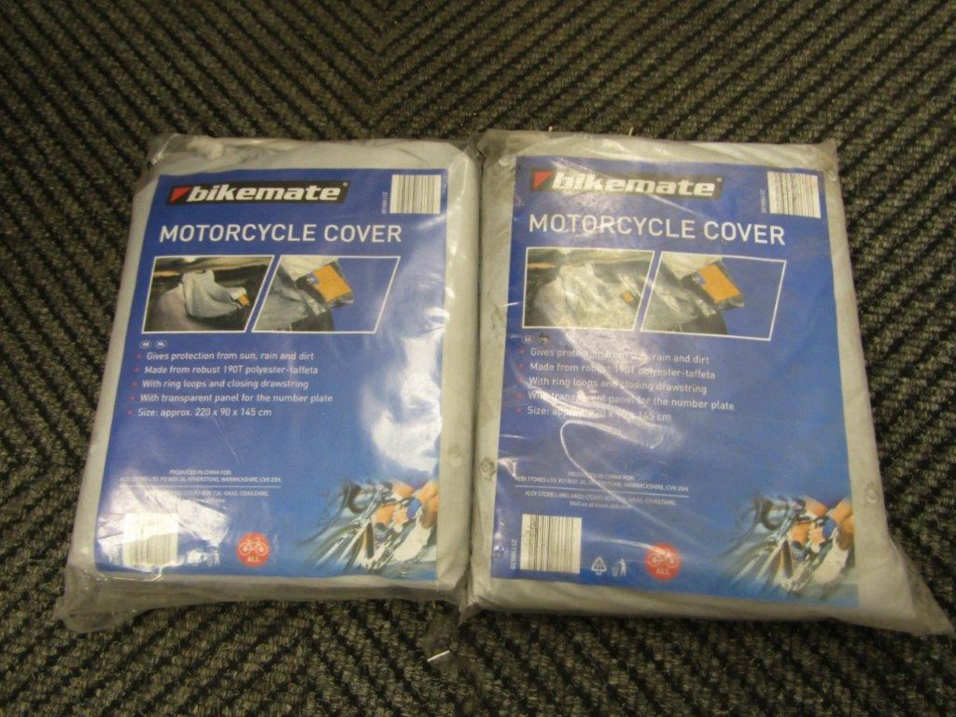 2 x Bikemate Motorcycle Covers