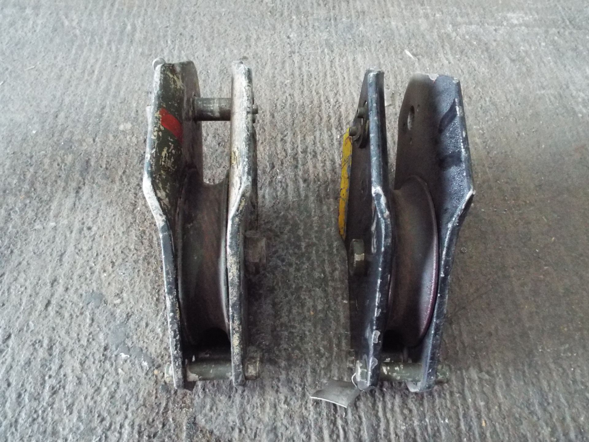 2 x heavy duty 8 tonne Snatch Blocks - Bild 2 aus 3