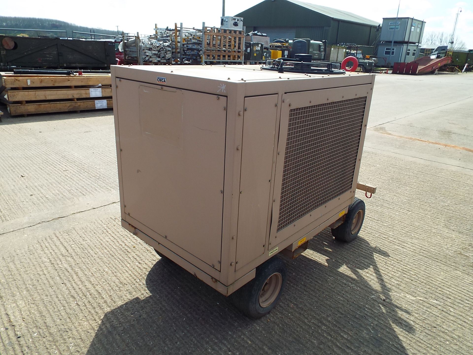 Trailer Mounted CMCA C120-S Ruggedised Air Conditioning Unit - Image 4 of 13