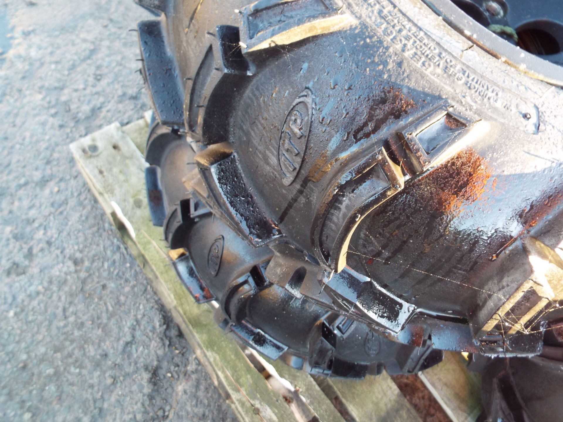 4 x ITP Mud Lite AT26x12-12 ATV/Quad Tyres with Rims - Image 7 of 8