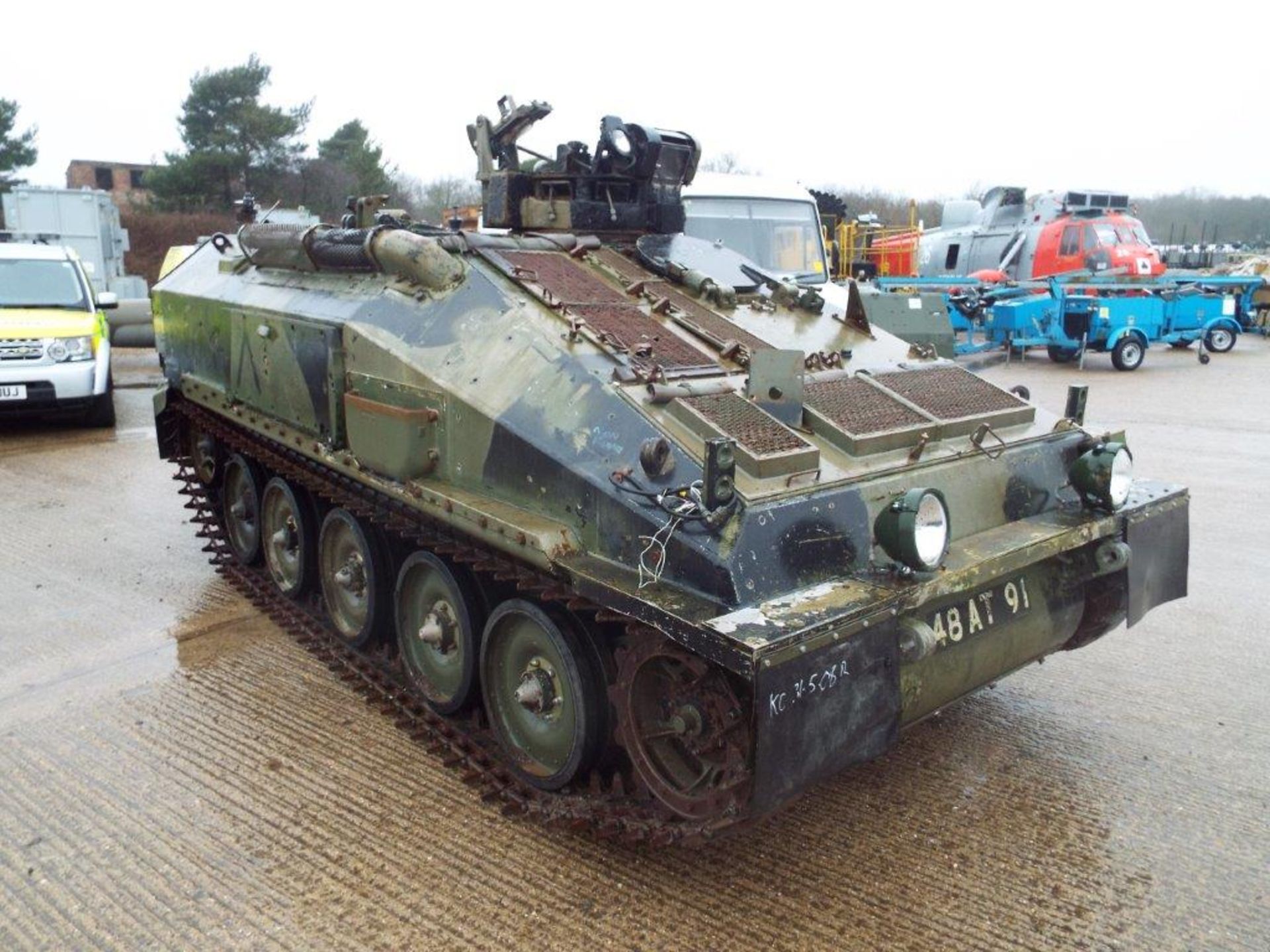 CVRT (Combat Vehicle Reconnaissance Tracked) Spartan Armoured Personnel Carrier