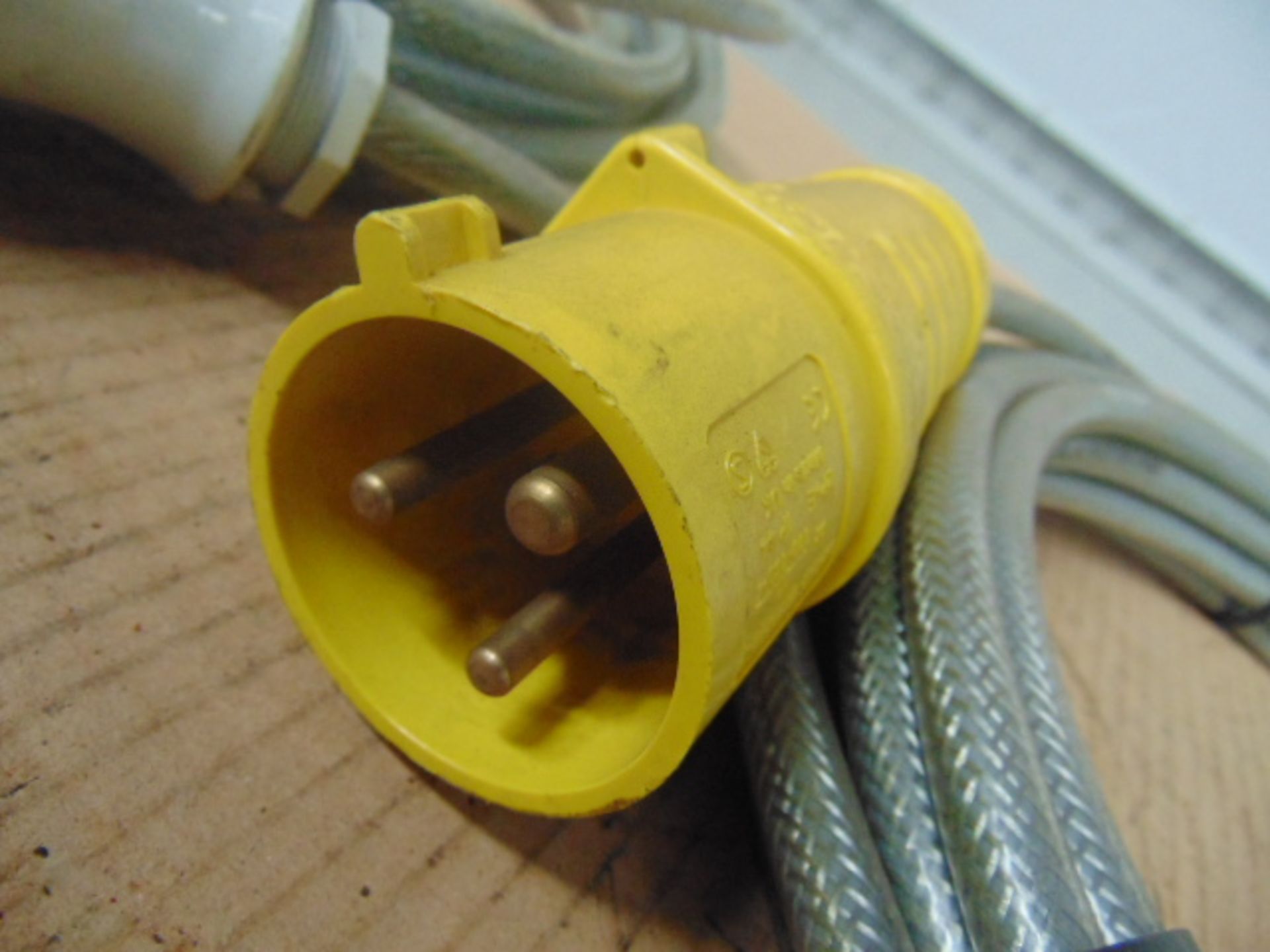 2 x 110V Power Cables - Image 5 of 8