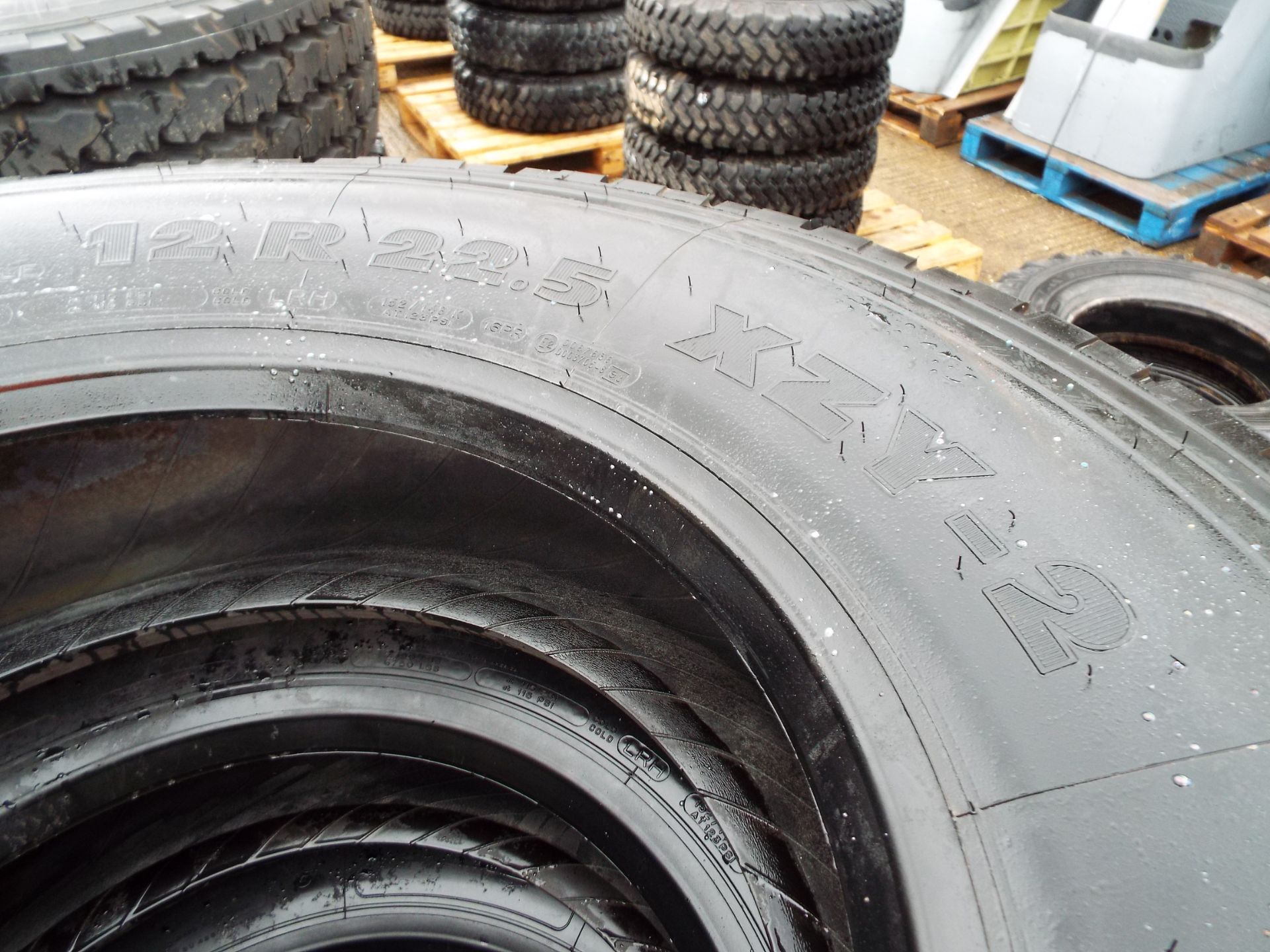 4 x Michelin XZY-2 12.00 R22.5 Tyres - Bild 3 aus 5