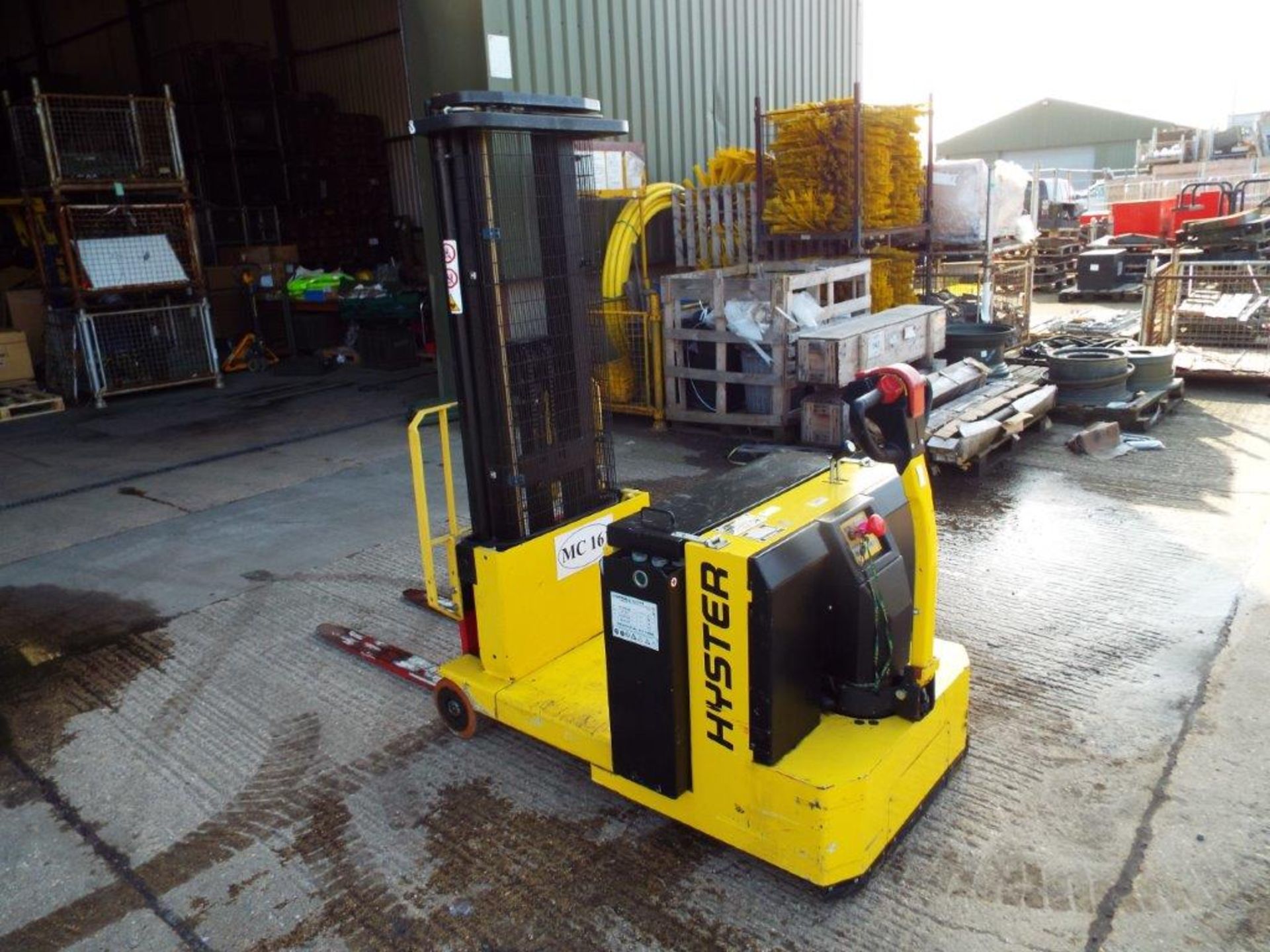 Hyster S1.2C Electric Counterbalanced Pedestrian Stacker - ONLY 24.6 hours! - Image 6 of 25