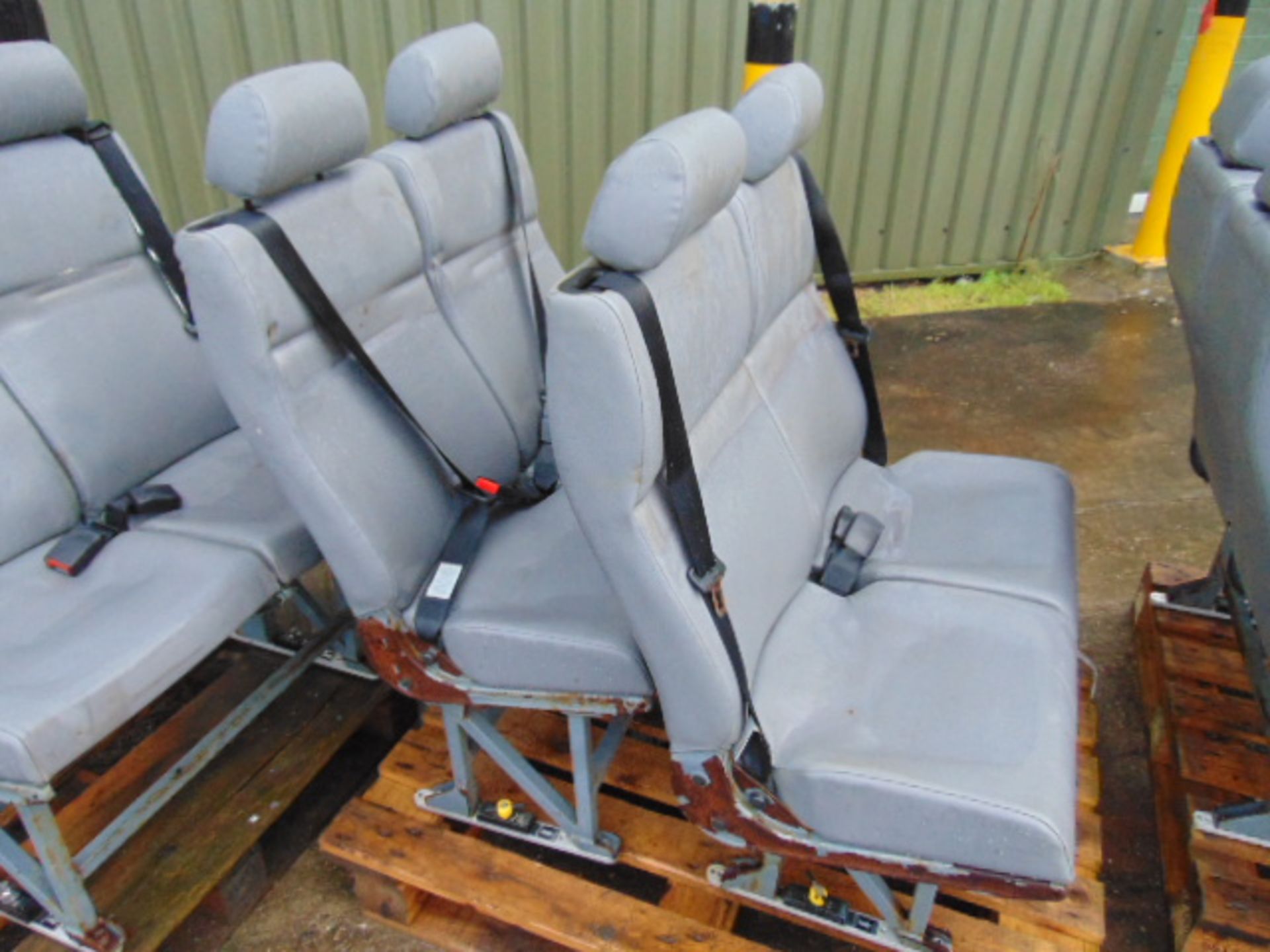 8 x Double Coach Seats - Image 5 of 9
