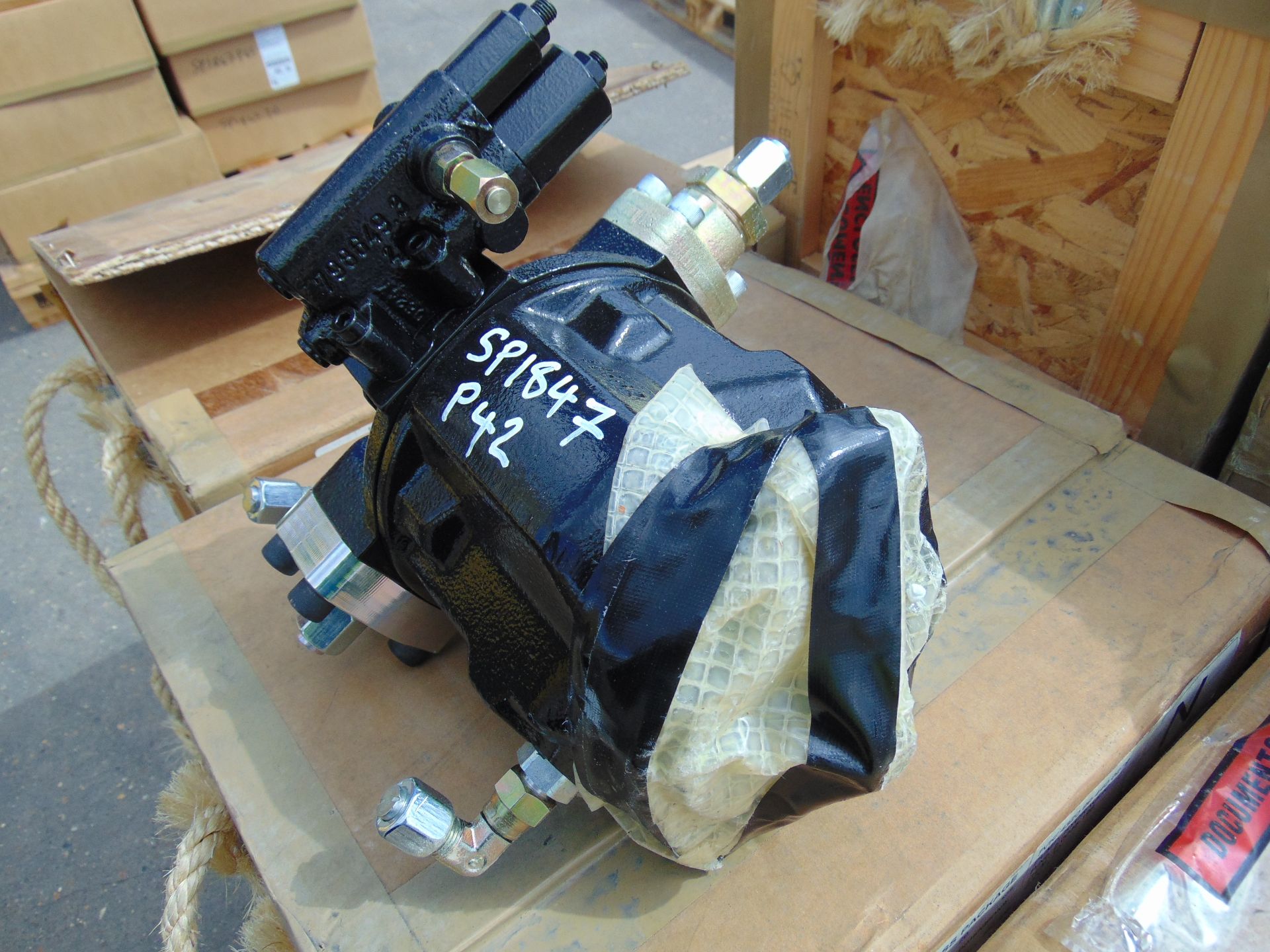 2 x Rexroth Hydraulic Pump P/No 2 0066-196 - Image 2 of 8