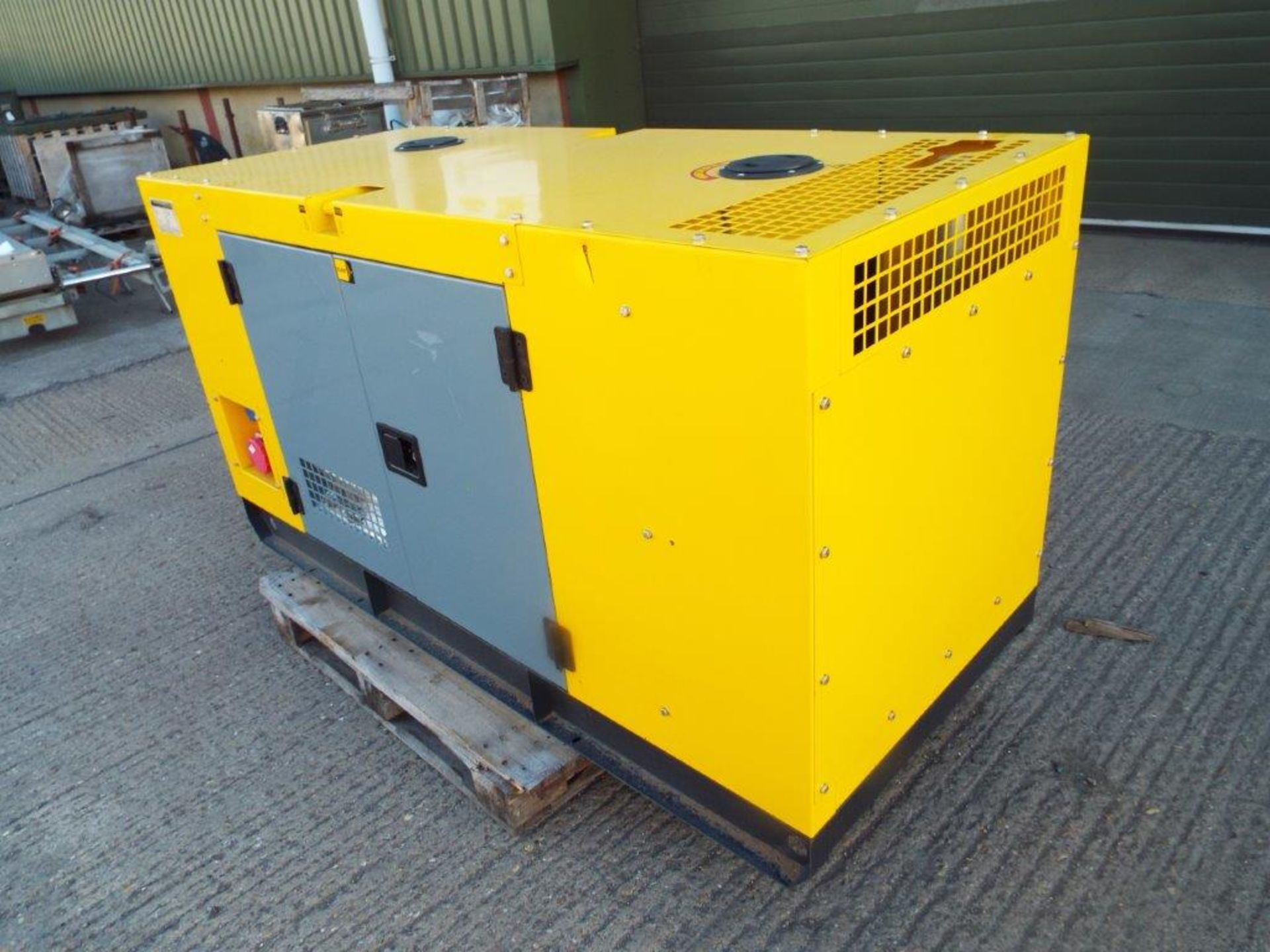 UNISSUED WITH TEST HOURS ONLY 40 KVA 3 Phase Silent Diesel Generator Set - Image 6 of 18