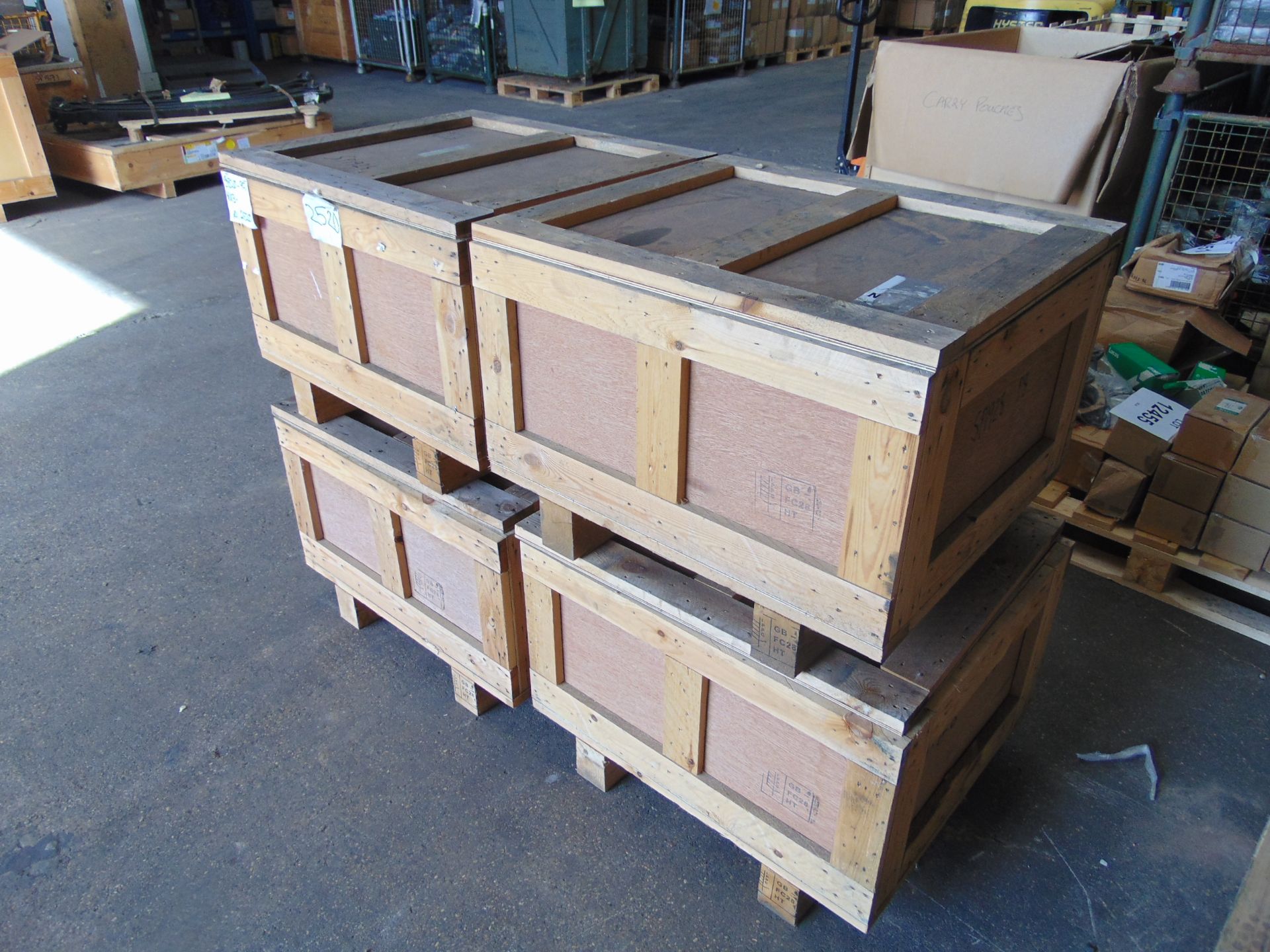 4 x Heavy Duty Packing/Shipping Crates