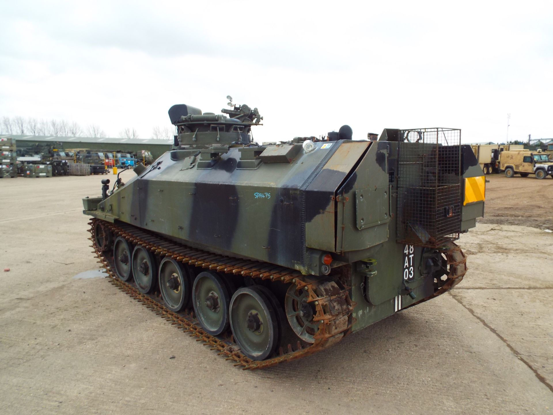 Dieselised CVRT (Combat Vehicle Reconnaissance Tracked) Spartan Armoured Personnel Carrier - Image 5 of 28