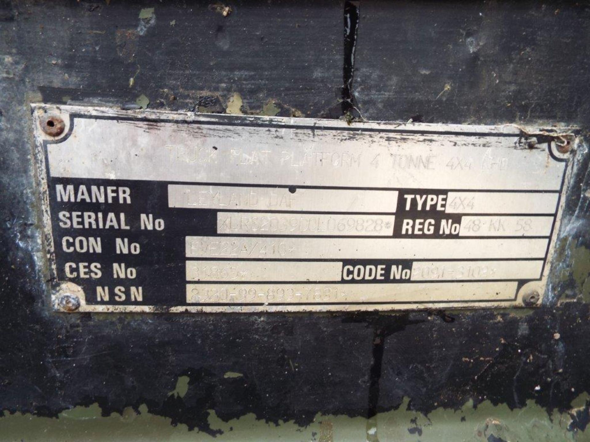 Leyland Daf 45/150 4 x 4 - Image 12 of 17