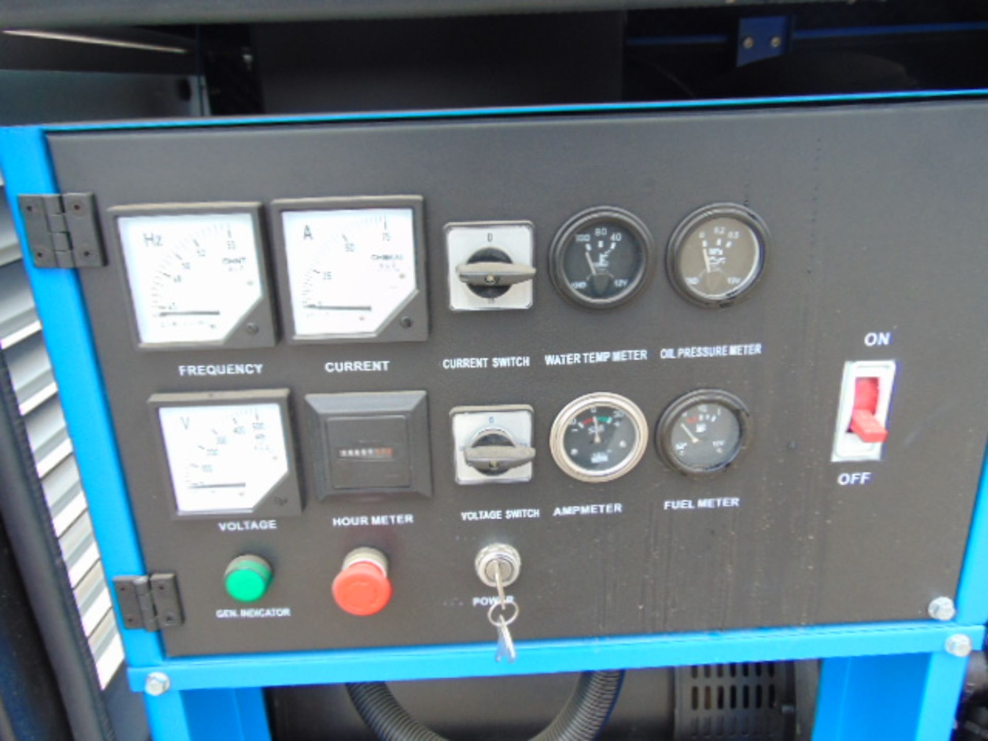 UNISSUED WITH TEST HOURS ONLY 50 KVA 3 Phase Silent Diesel Generator Set - Image 3 of 19