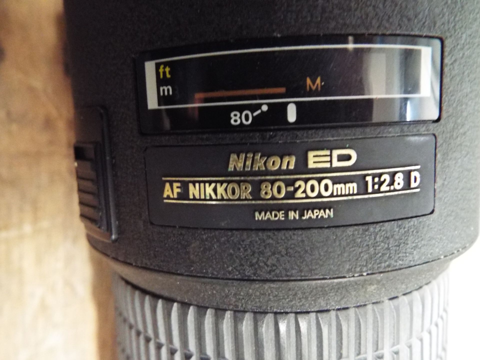 Nikon ED AF Nikkor 80-200mm 1:2.8 D Lense with Leather Carry Case - Bild 3 aus 7