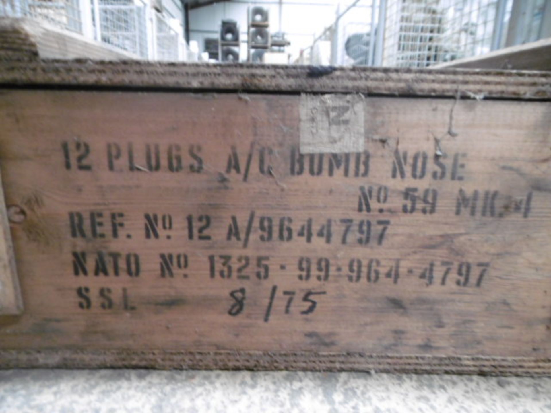 12 x No. 59 A/C Bomb Nose Plugs - Image 6 of 6