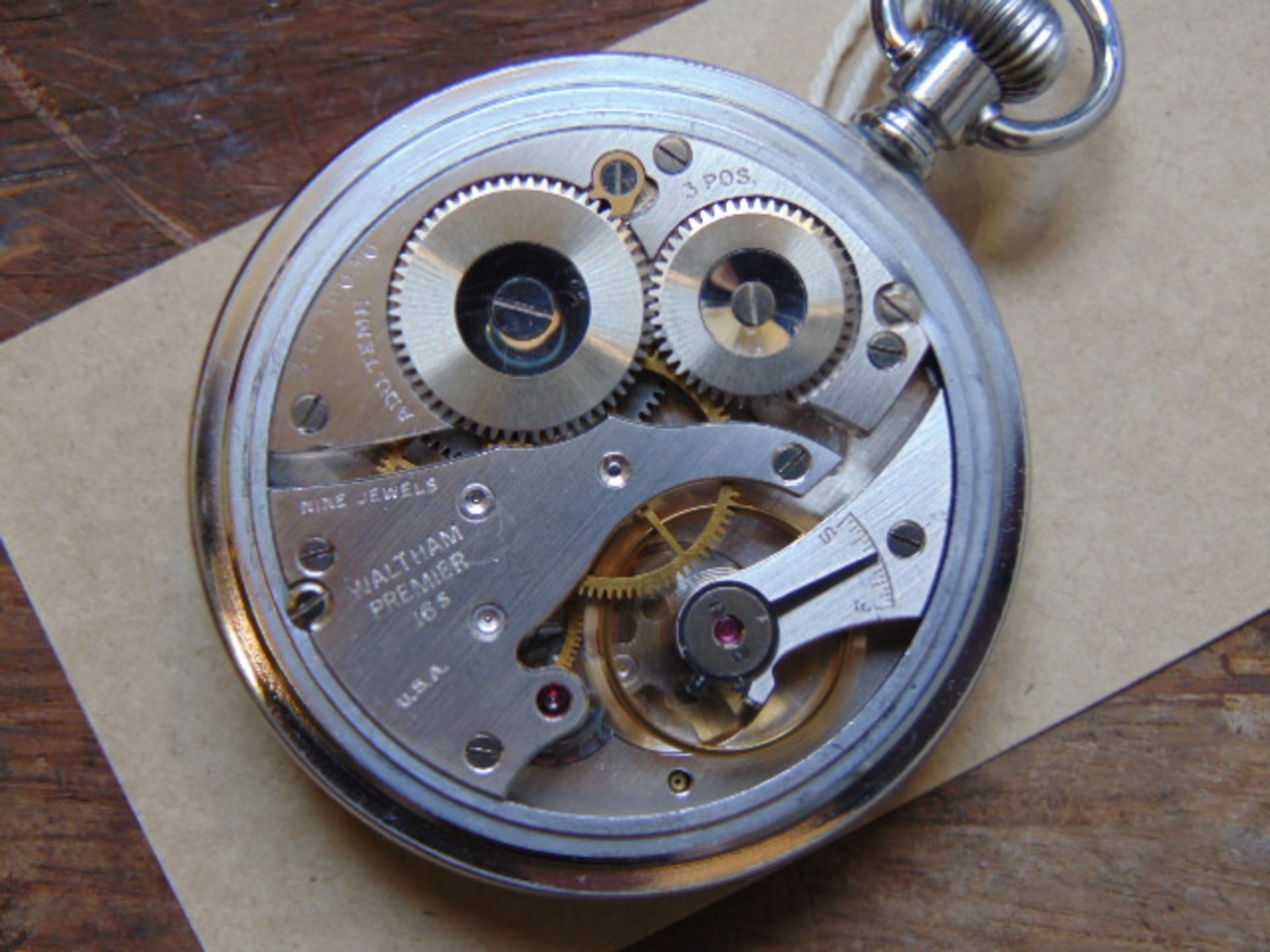 Waltham Military Pocket Watch - Bild 7 aus 8