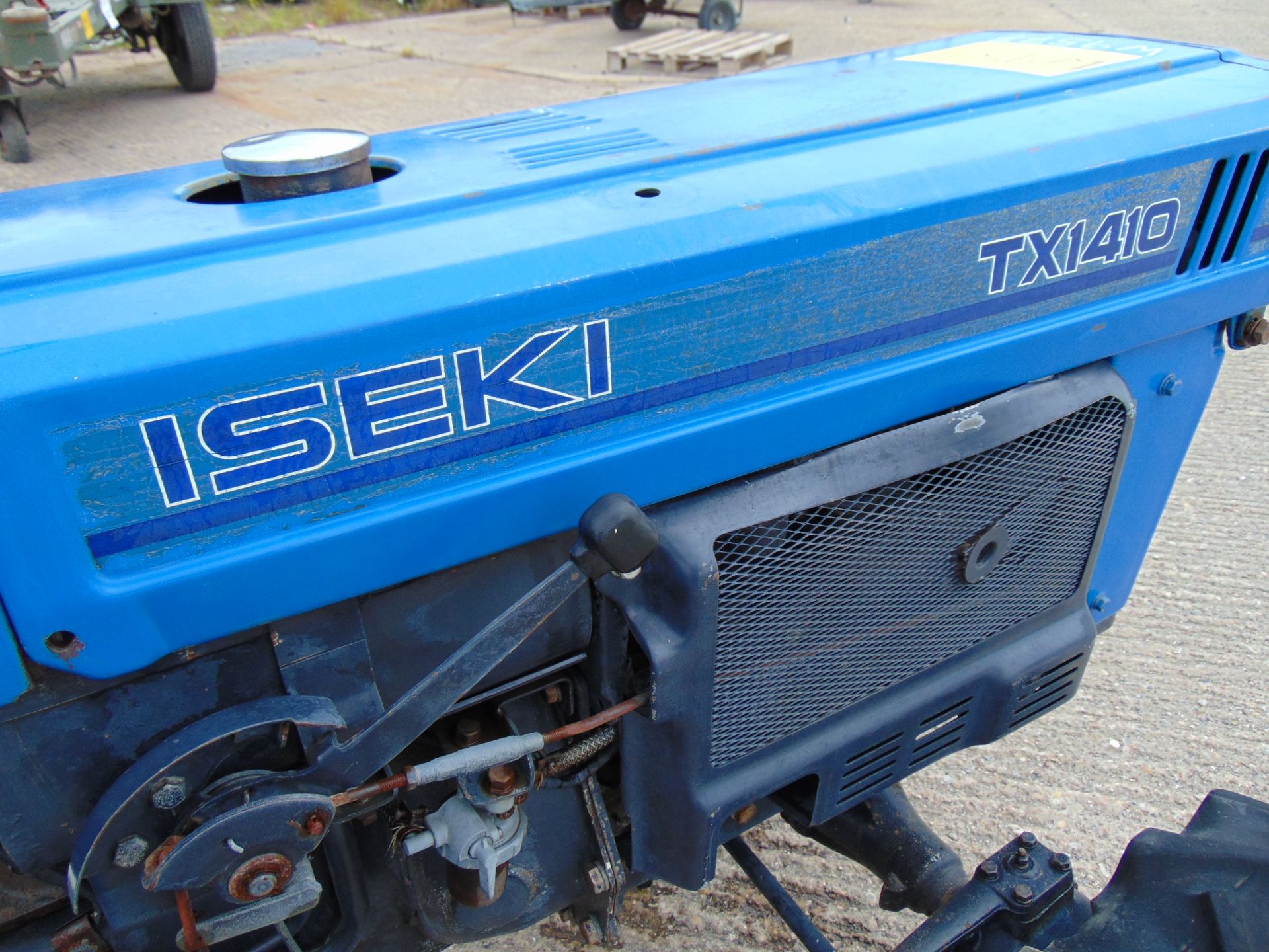 Iseki TX1410 4WD Compact Tractor c/w Rotovator ONLY 569 Hours! - Bild 10 aus 13