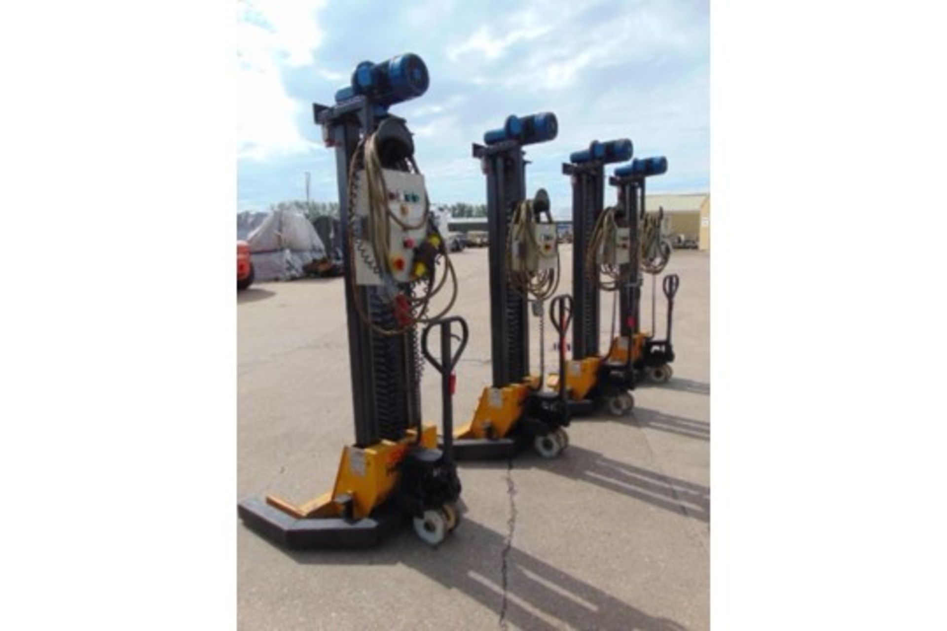 Set of 4 Somers 4T Mobile Column Vehicle Lifts (4T Per Column) - Image 3 of 18