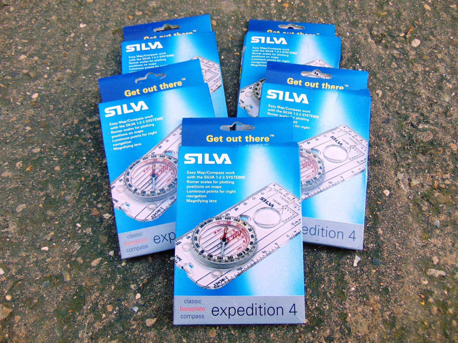 5 x Unissued Silva Compasses