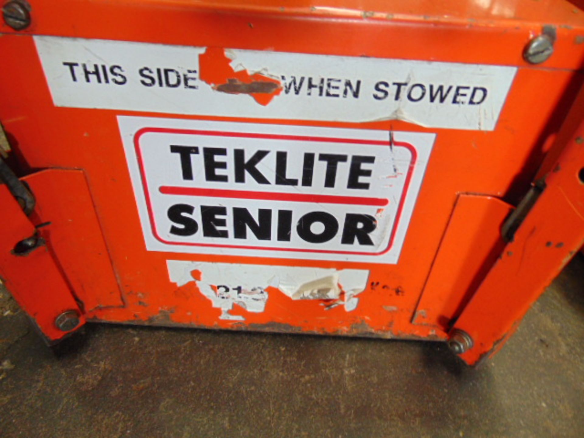 Teklite 5K-B2 Portable Worklight with 1 xTeklite Senior Battery - Image 3 of 4