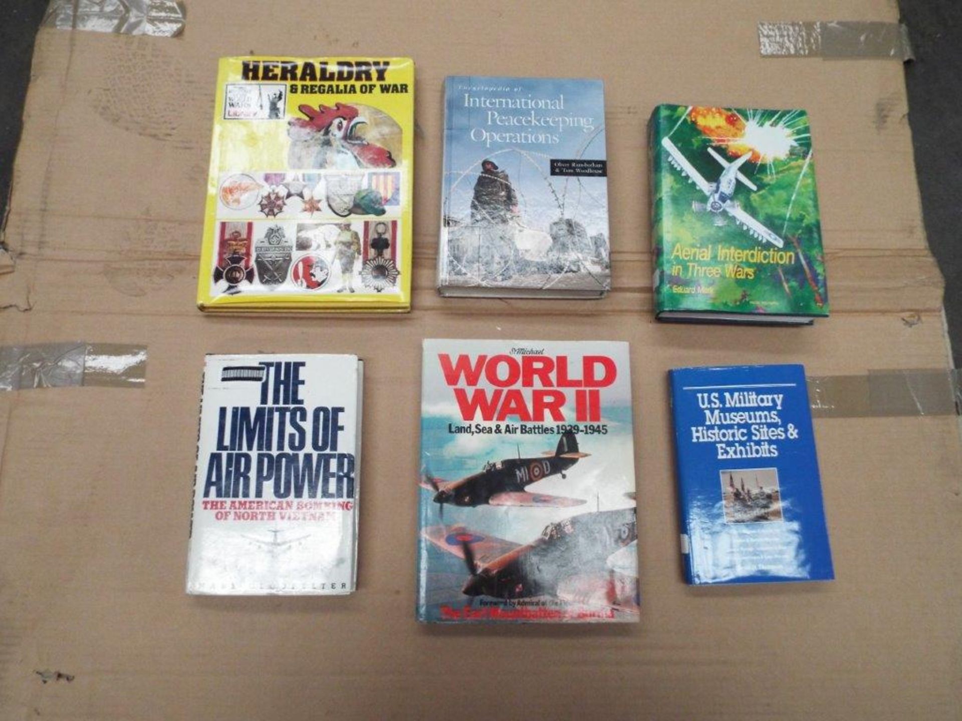 6 x Mixed Military History Books