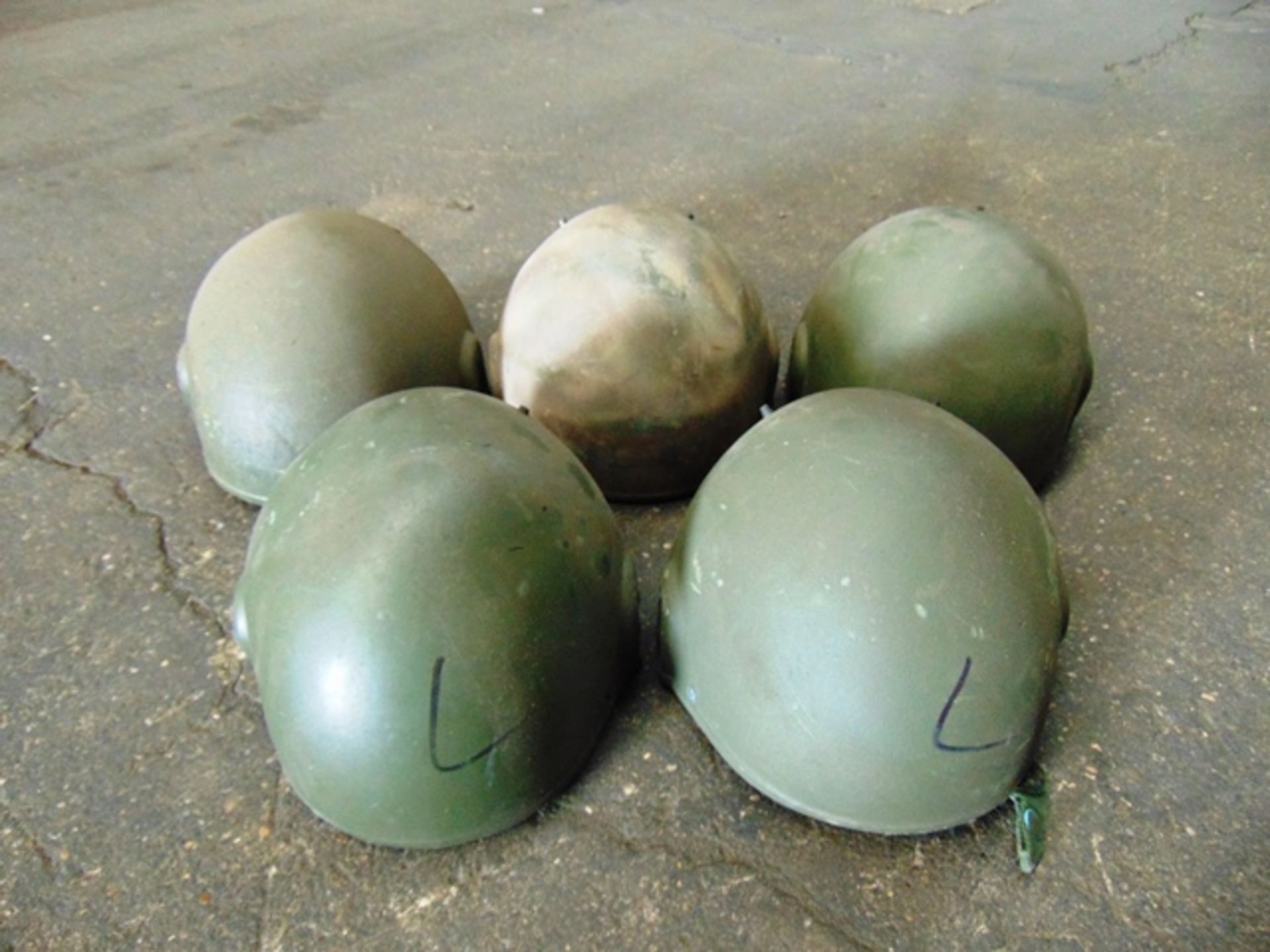 5 x General Service Mk6 Combat Helmets