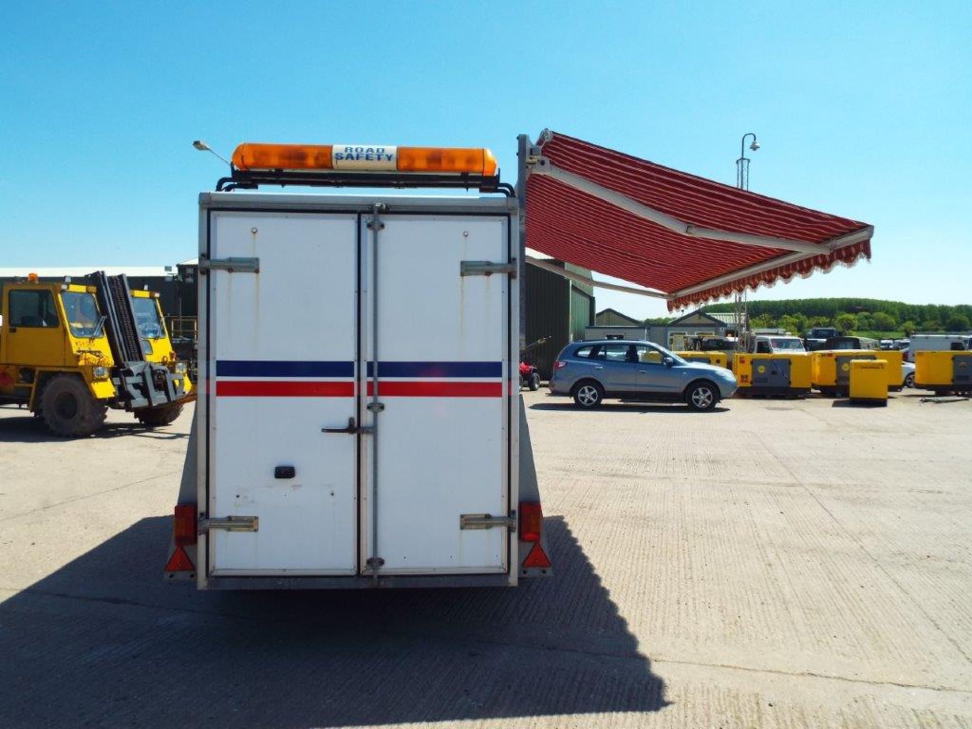 Twin Axle Brenderup Box Trailer with Awning - Image 6 of 17