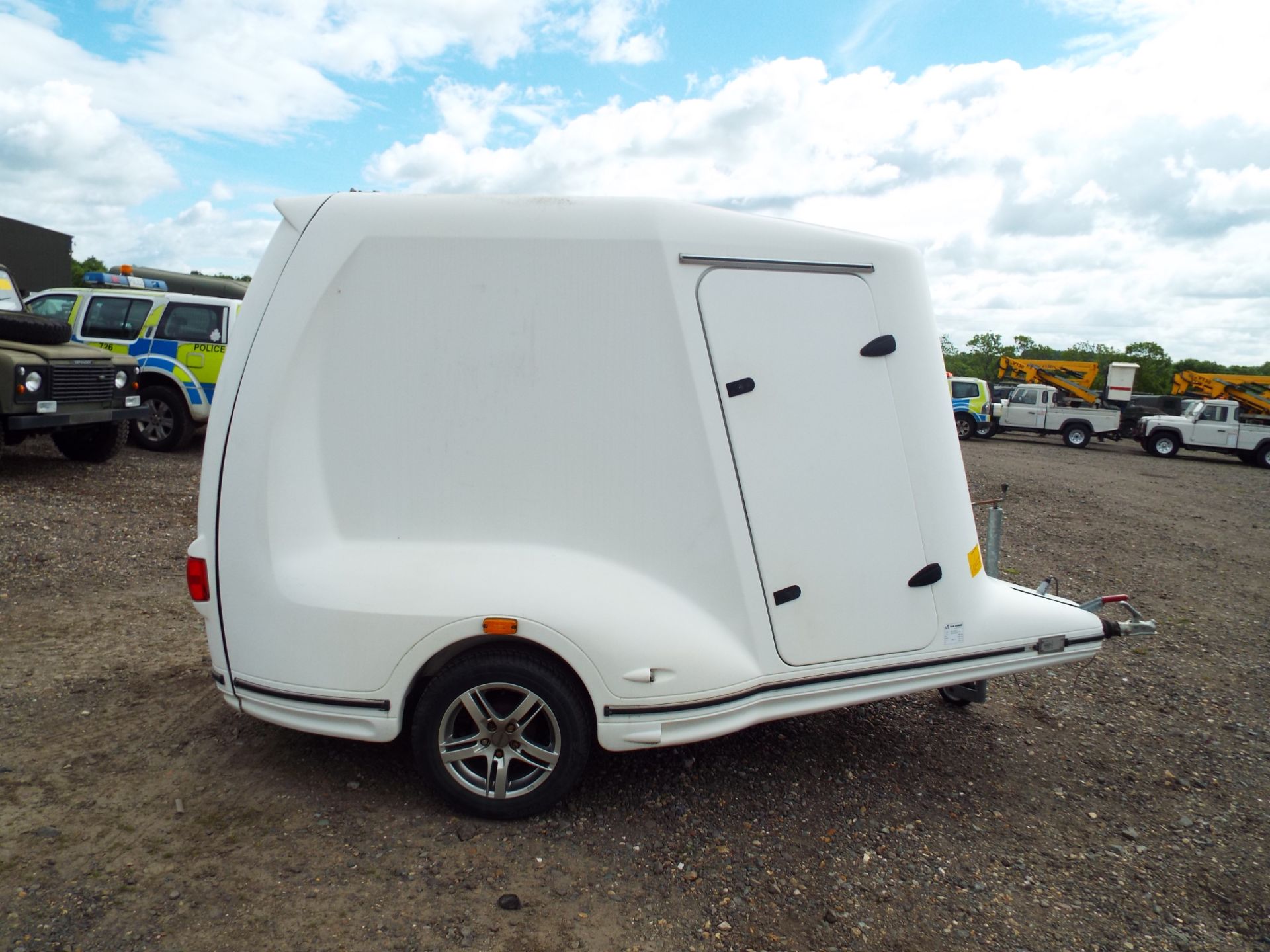 Single Axle Vans Barbot Box / Motorcycle Trailer - Image 8 of 21