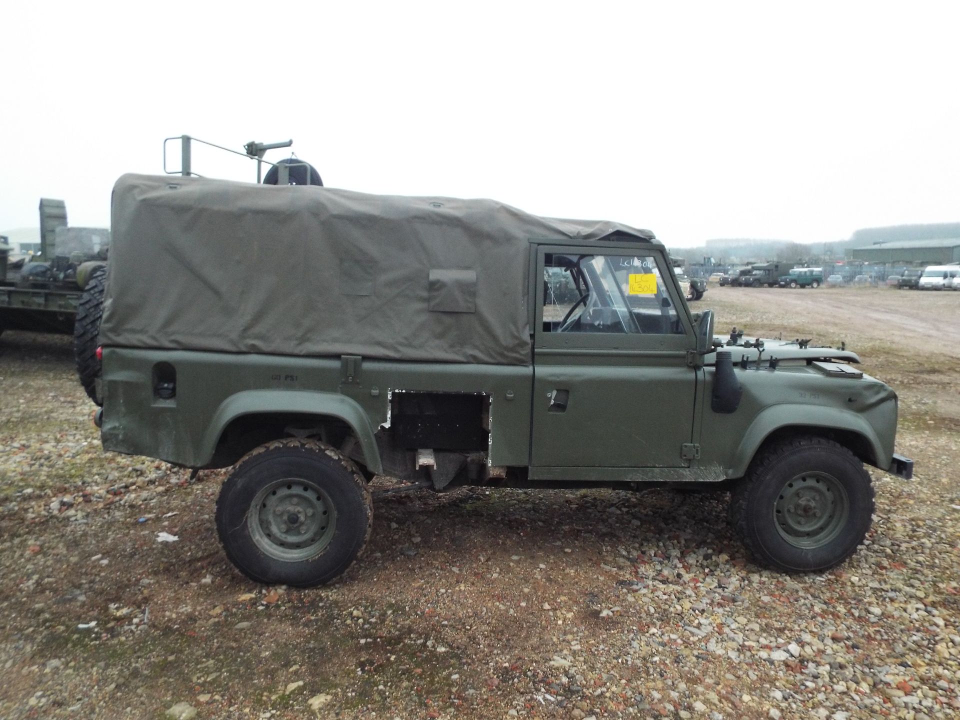Military Specification LHD Land Rover Wolf 110 Soft Top - Image 8 of 23
