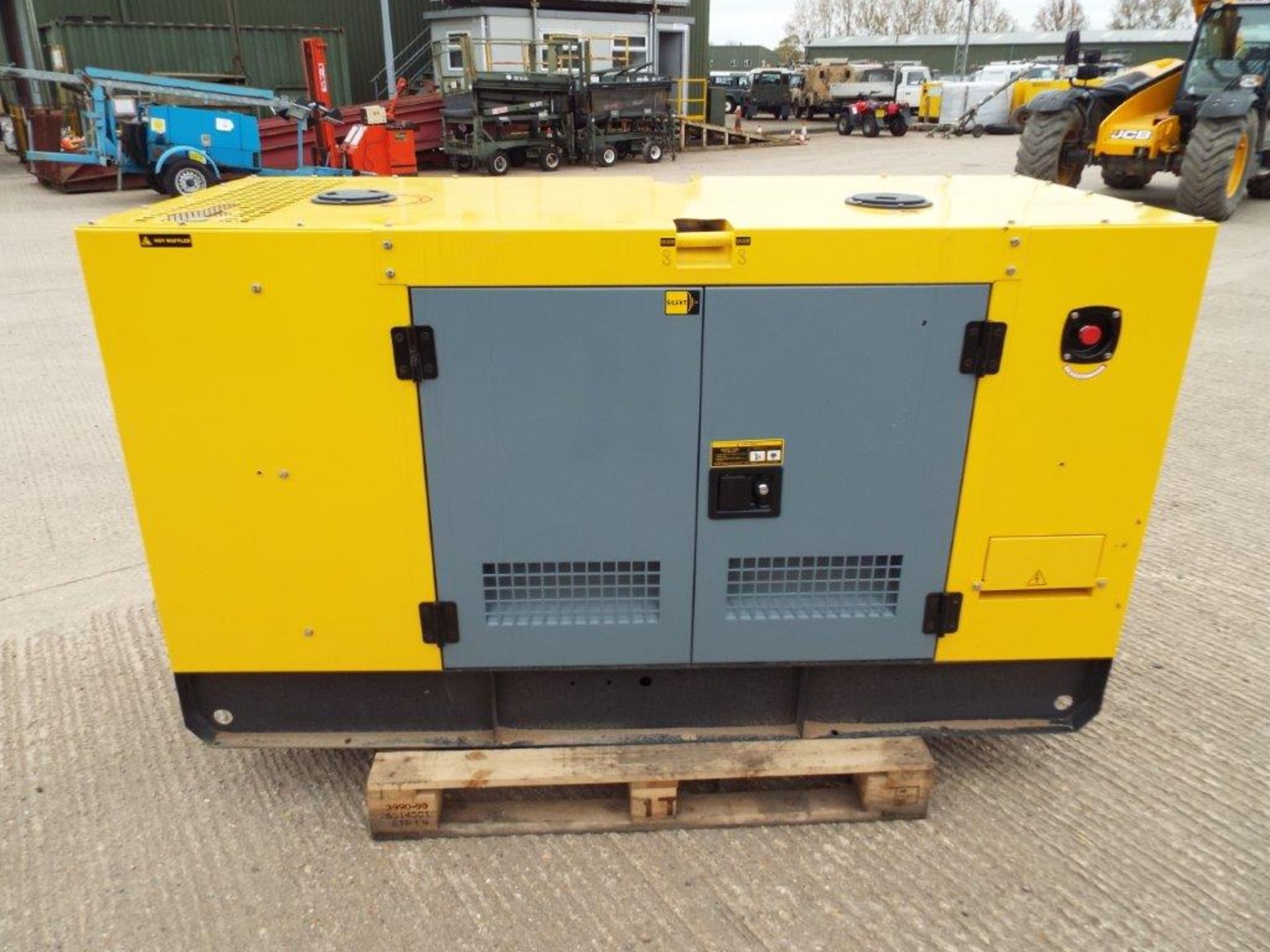 UNISSUED WITH TEST HOURS ONLY 40 KVA 3 Phase Silent Diesel Generator Set - Image 7 of 20