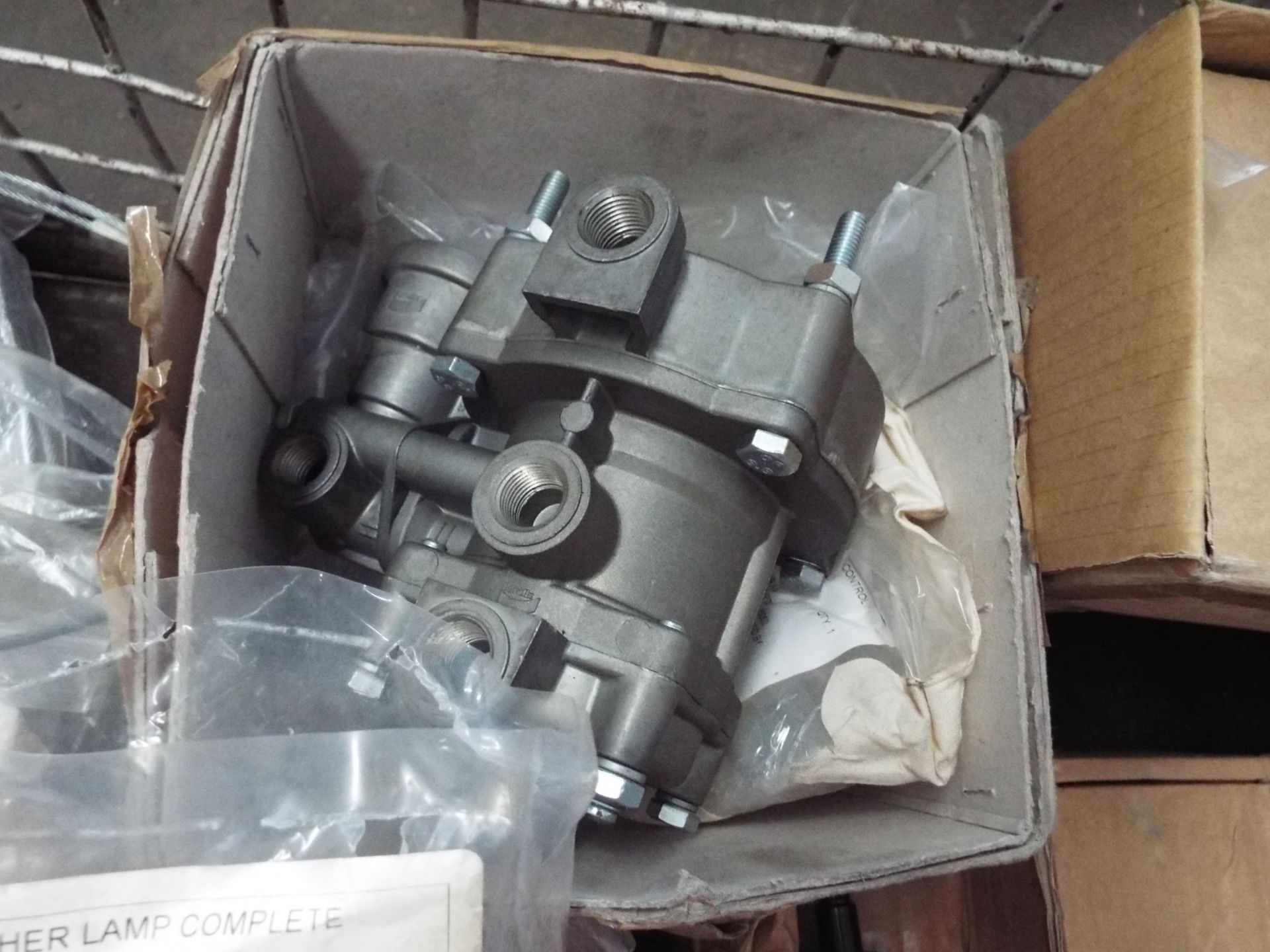Mixed Stillage of Land Rover and Truck Parts consisting of Valve, Pump, Shock Absorbers, Lamps etc - Image 3 of 10