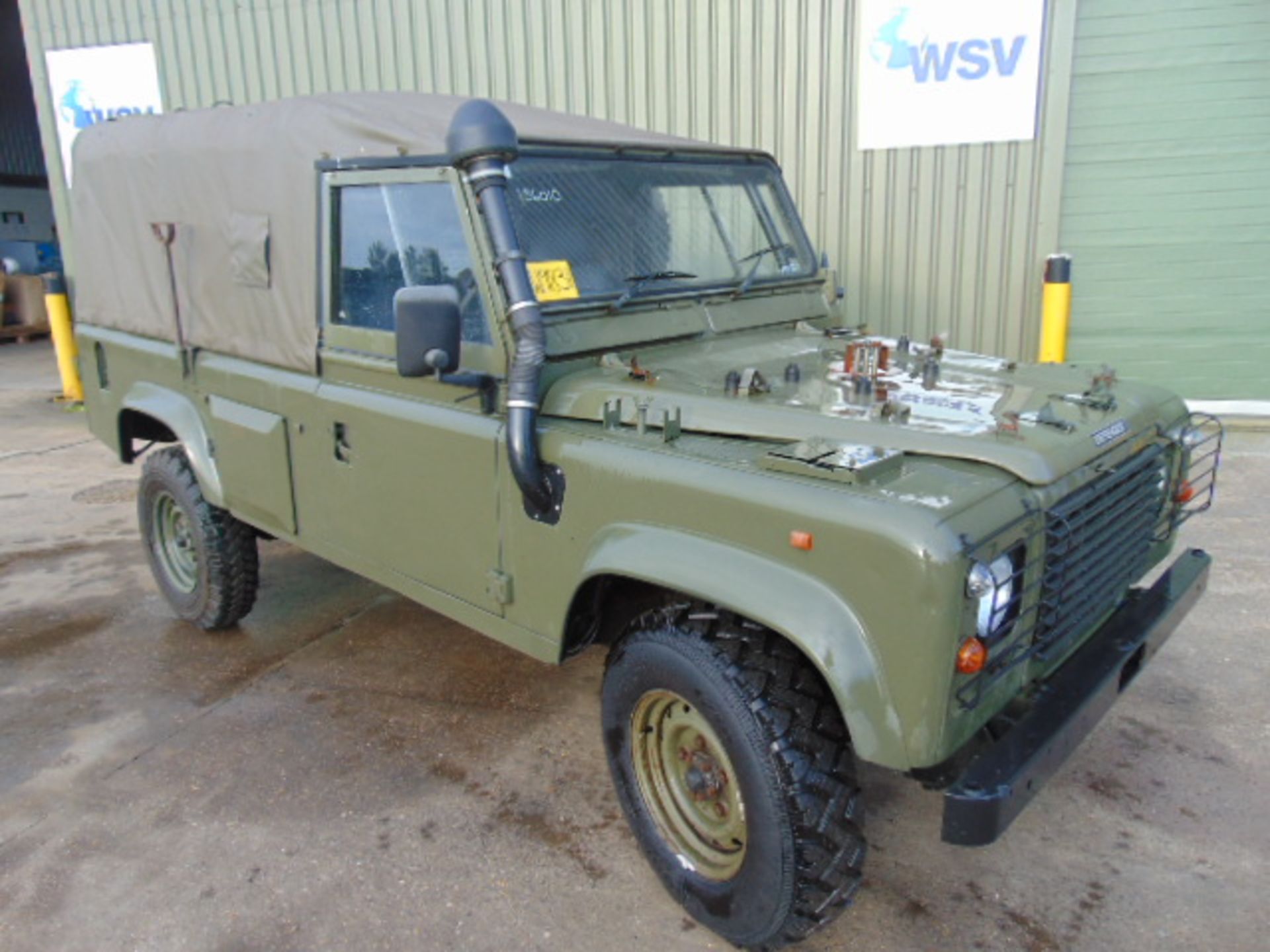 Military Specification Land Rover Wolf 110 Soft Top FFR