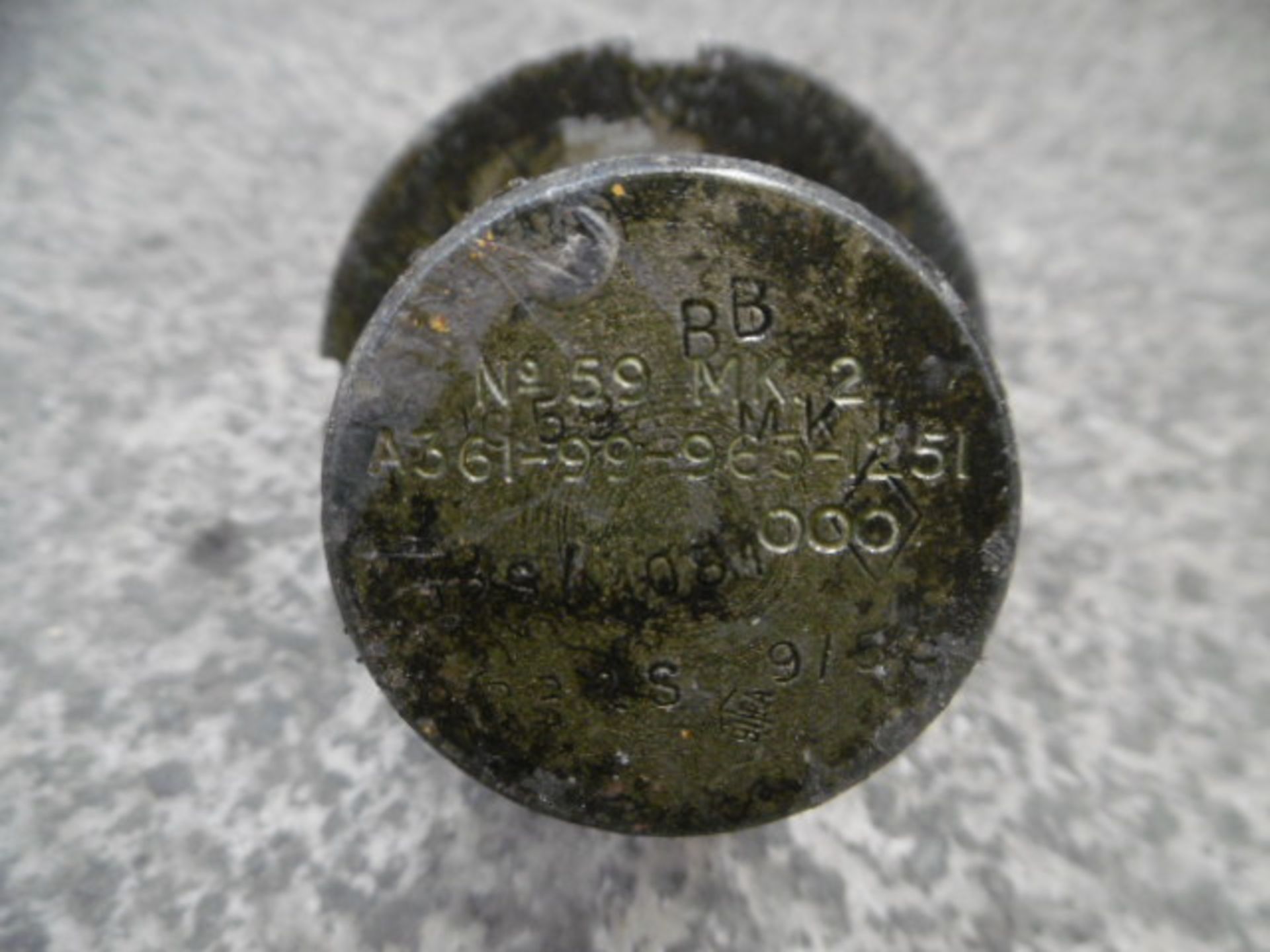 12 x No. 59 A/C Bomb Nose Plugs - Image 4 of 6