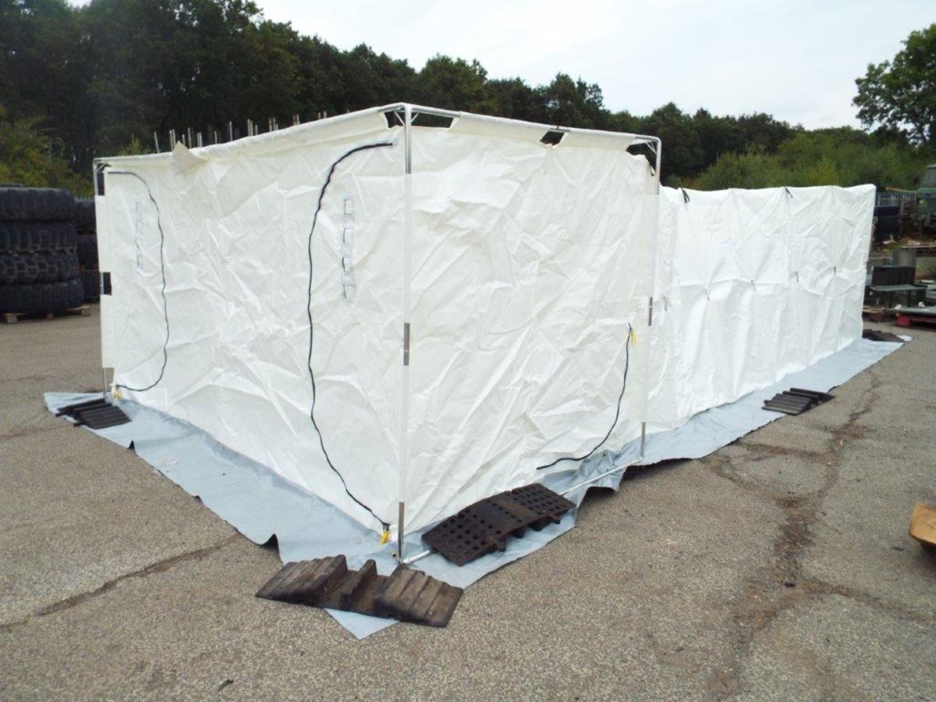 Unissued 8mx4m Inflatable Decontamination/Party Tent