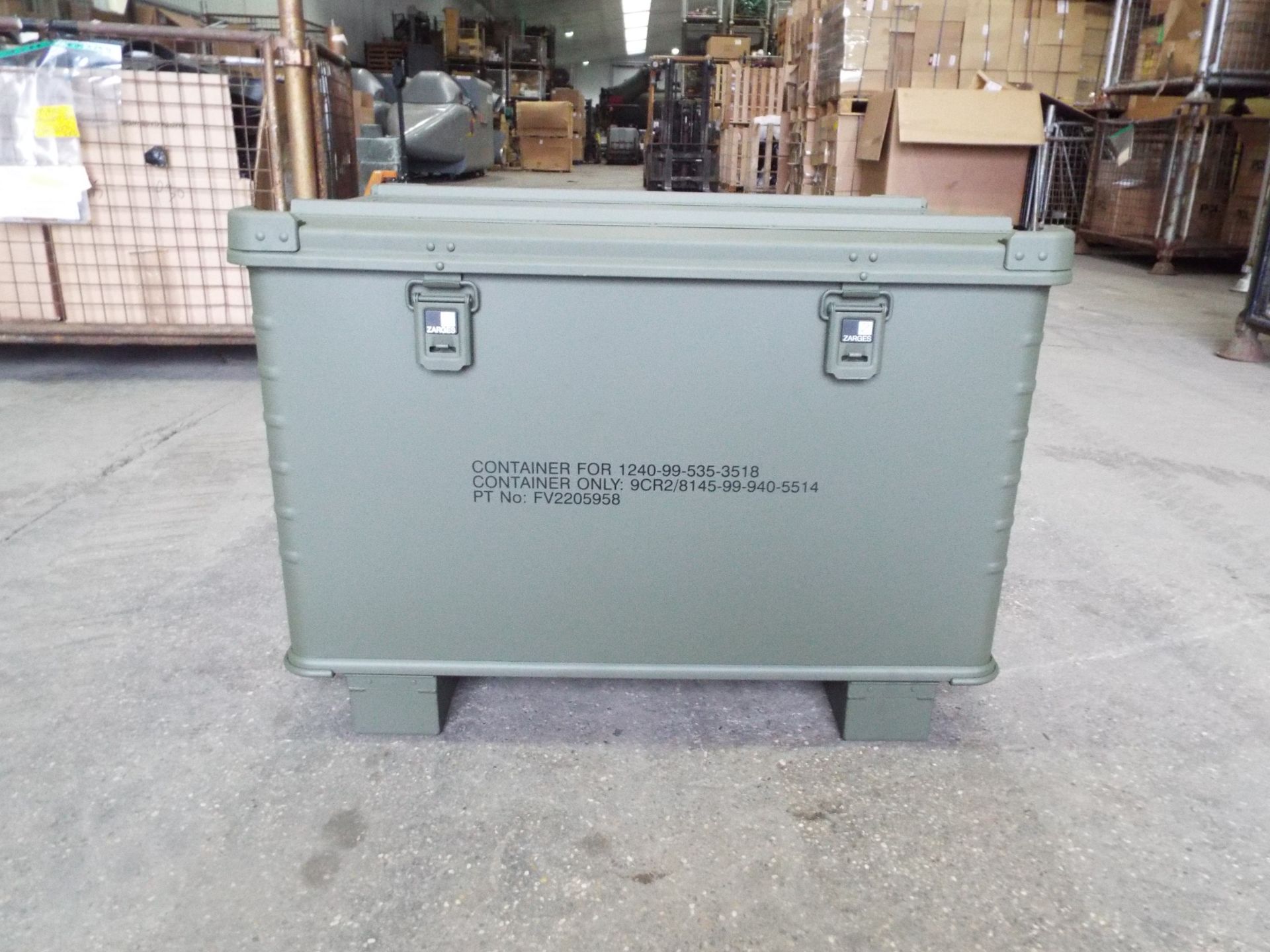 Unissued Heavy Duty Zarges Aluminium Case - Image 2 of 7