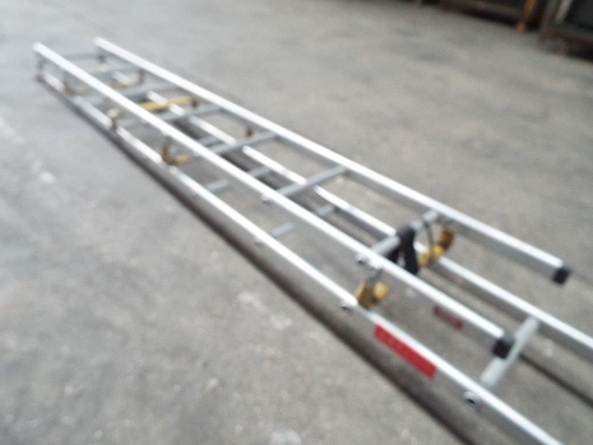 Bayley Folding Aluminium Roof Ladder - Image 4 of 6