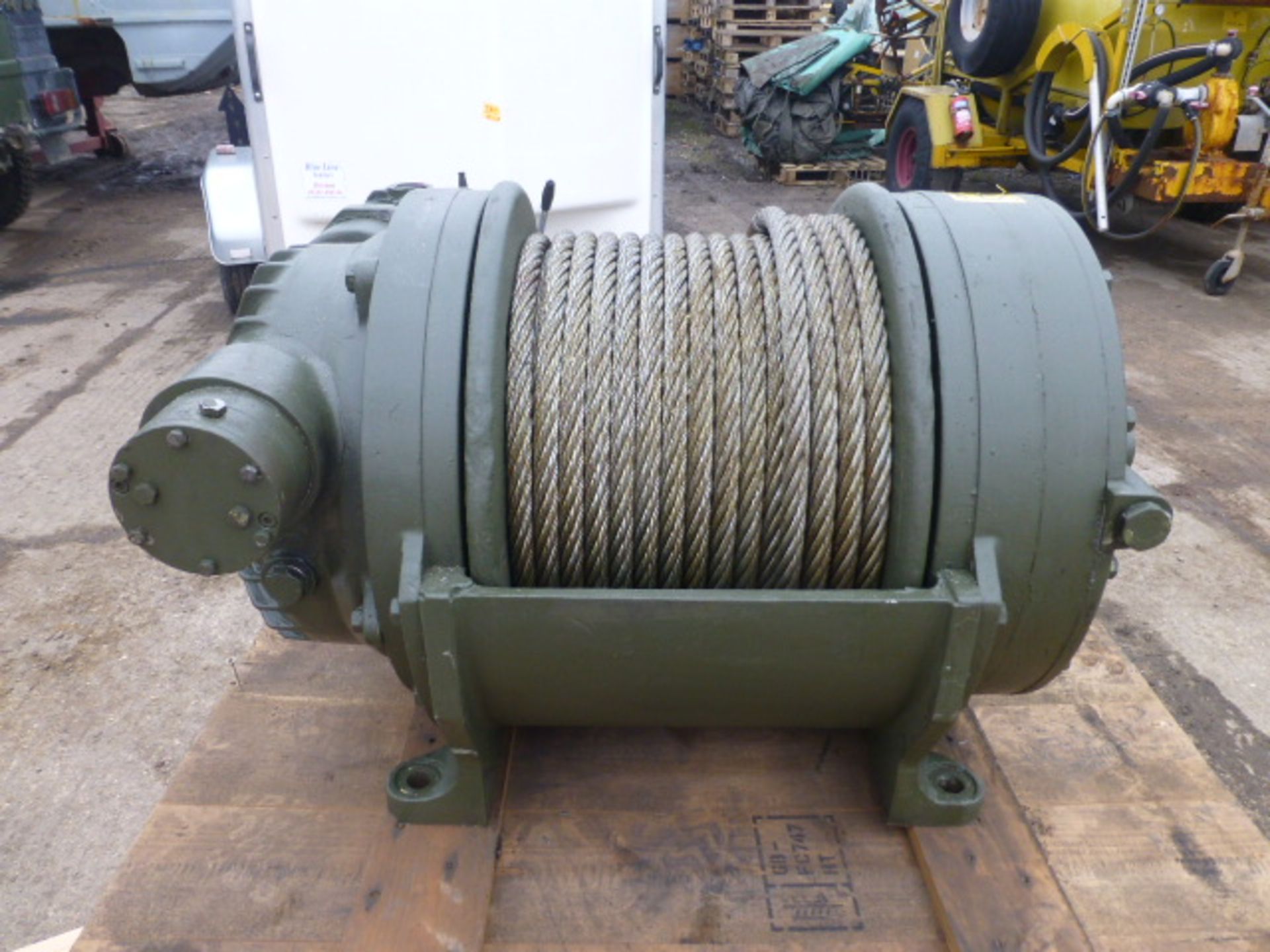 Fairey Wharton 10 ton Recvery Vehicle Mounted Mechanical Winch Drum - Image 2 of 7