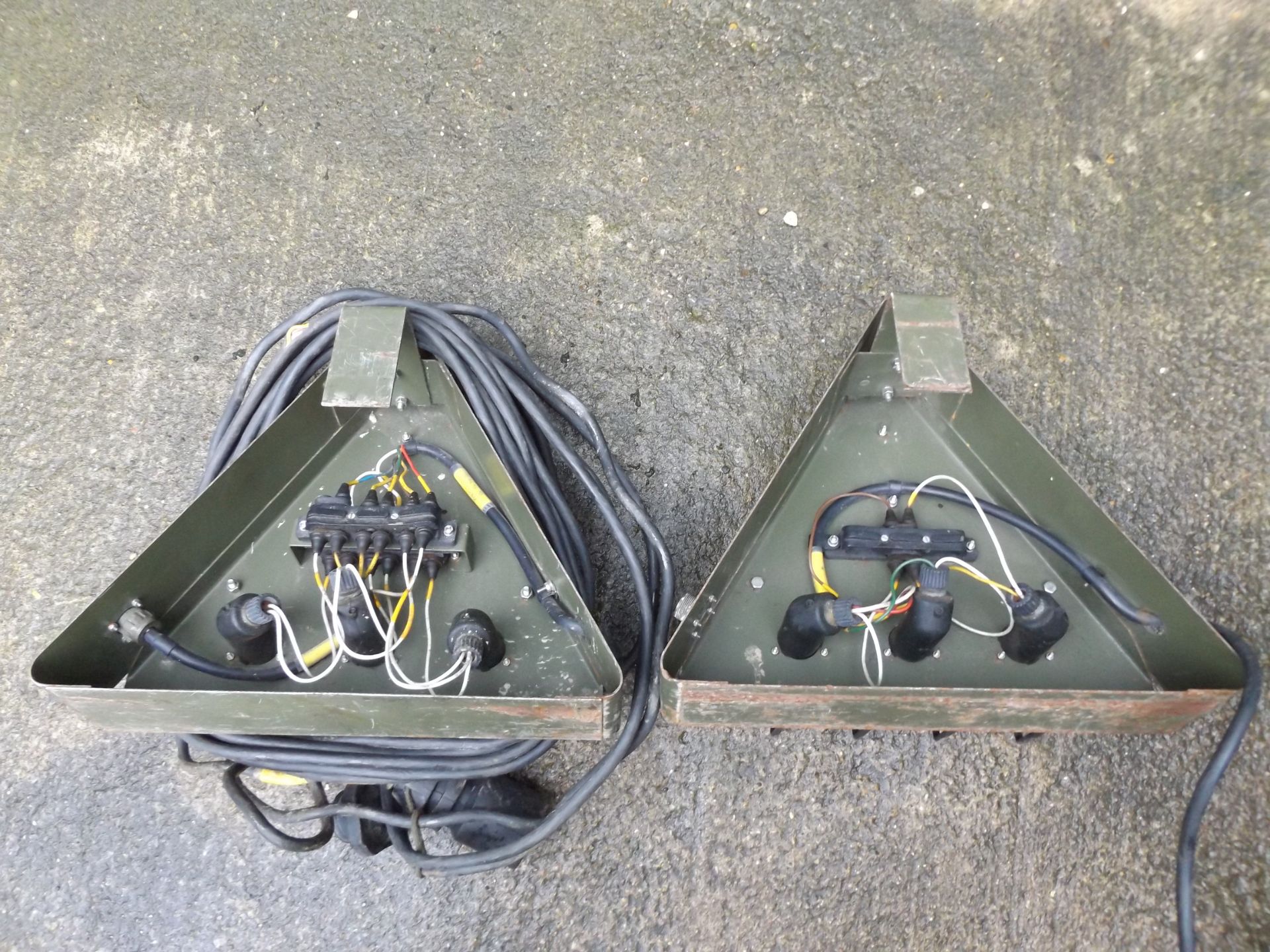 2 x Foden 6x6 Recovery Rear Light Boards - Image 6 of 6