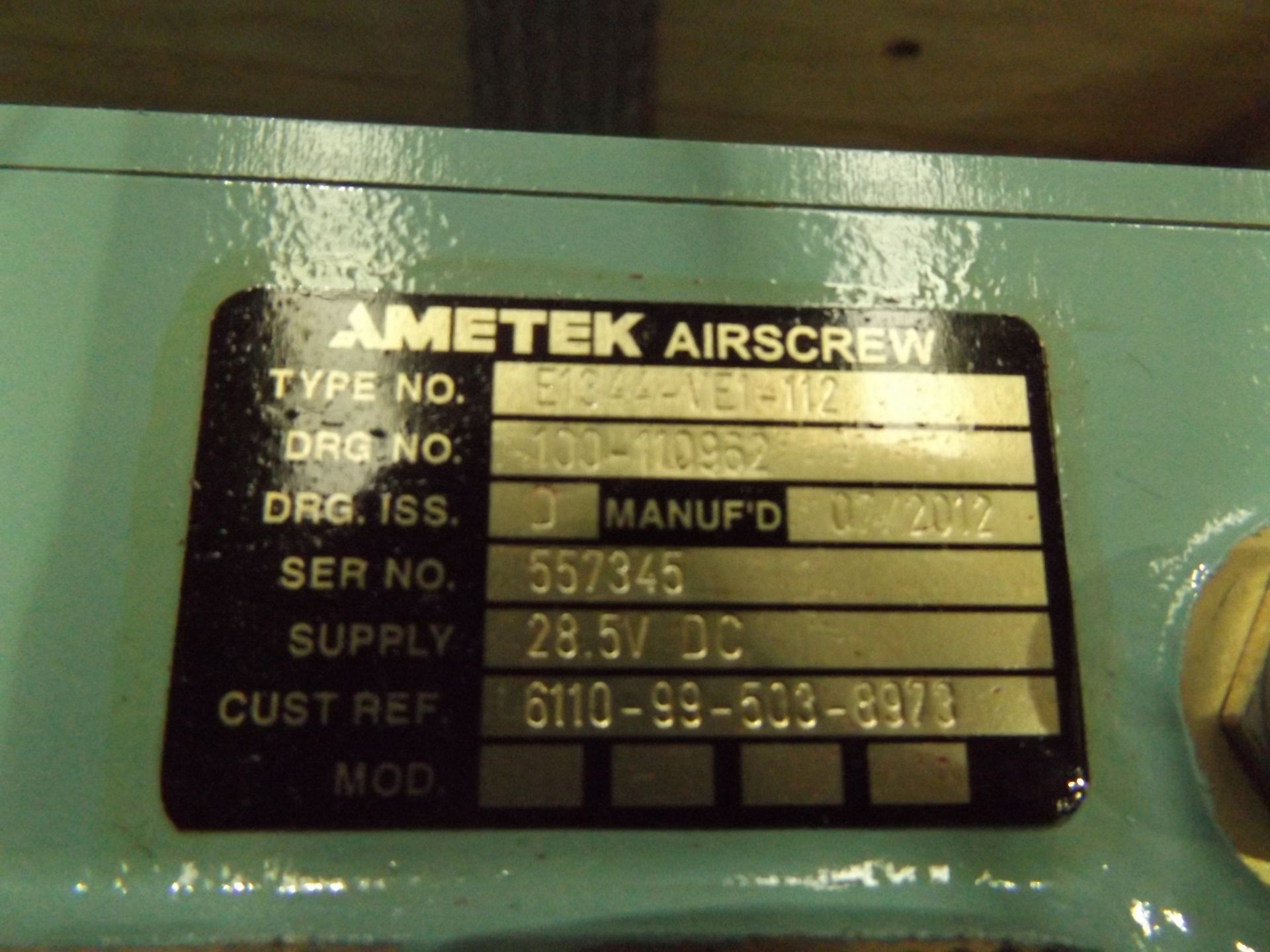 Ametek Airscrew APU Cooling System - Image 8 of 9