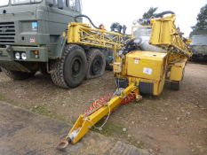 Haldex/AMSS 3000 litre agricultural sprayer 2 axle, c/w extending booms,Perkins diesel pump, etc.